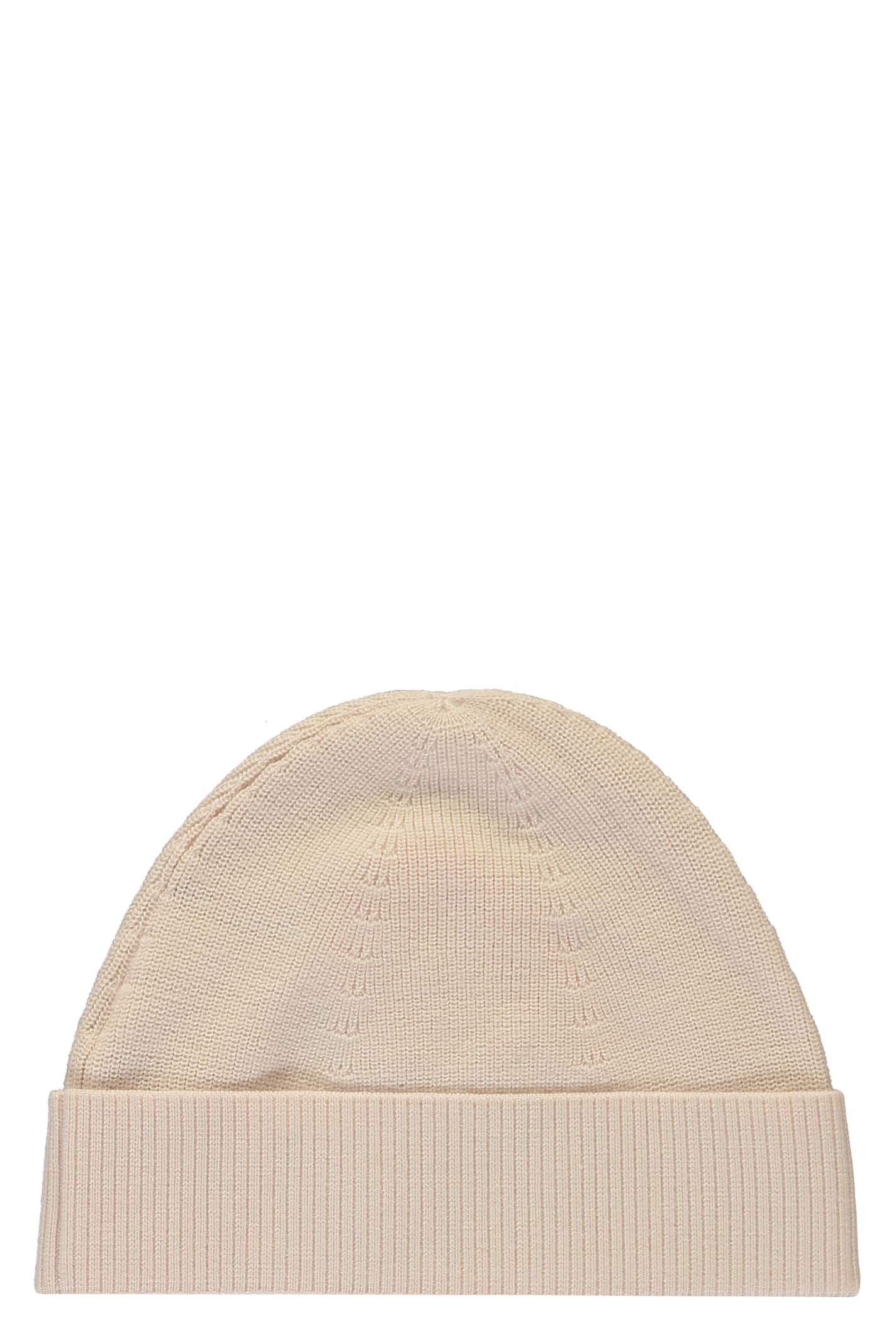 Parajumpers Knitted Winter Hat In Brown