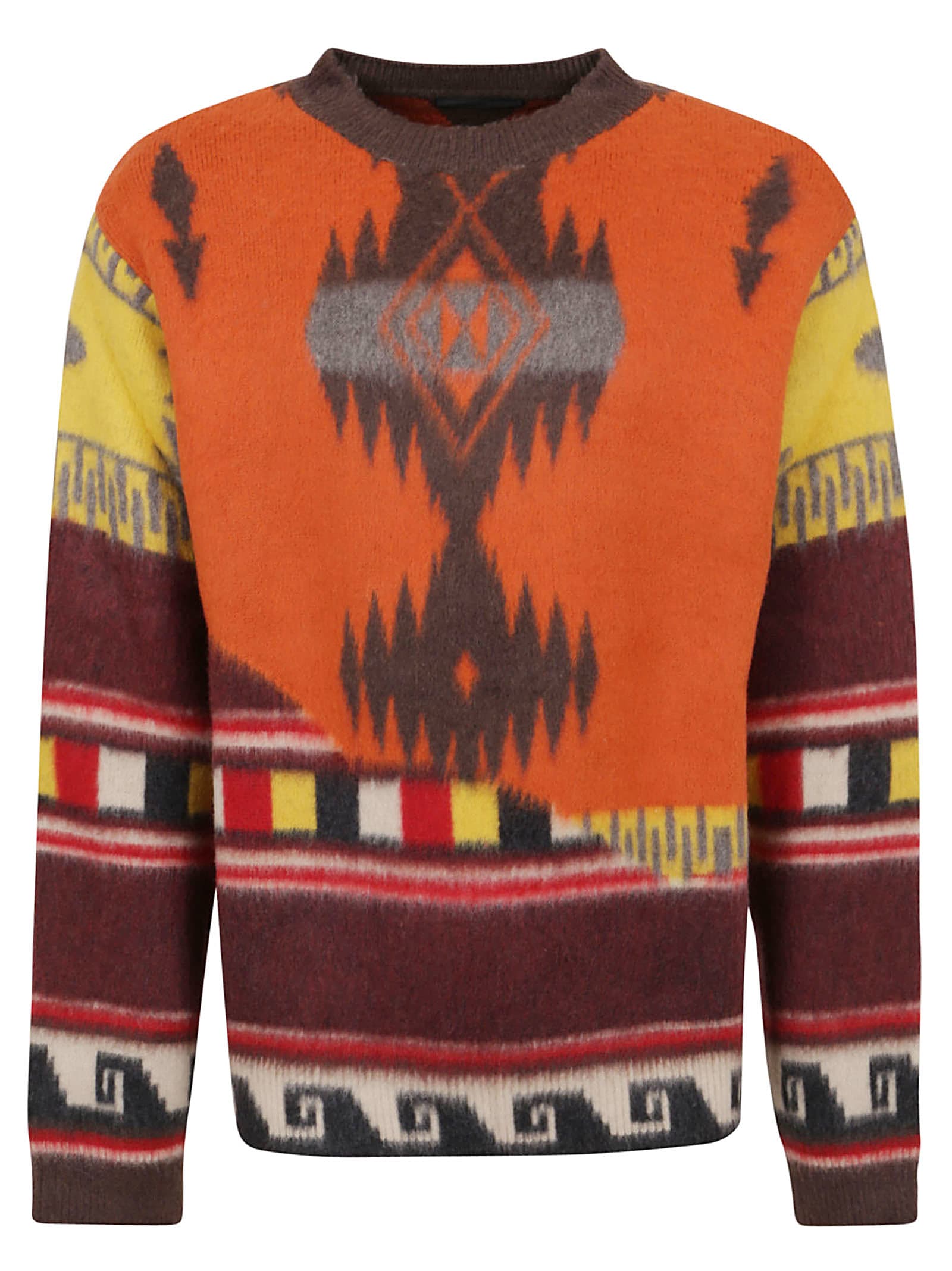 Alanui Icon Over The Andes Sweater Multicolor M