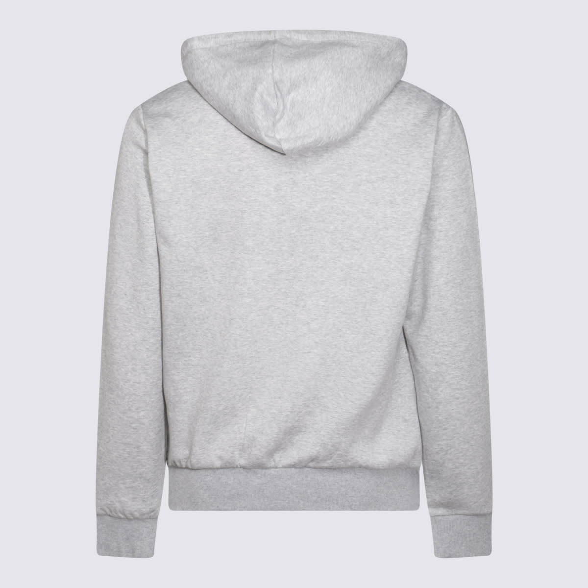 Shop Eleventy Grey Cotton Sweatshirt