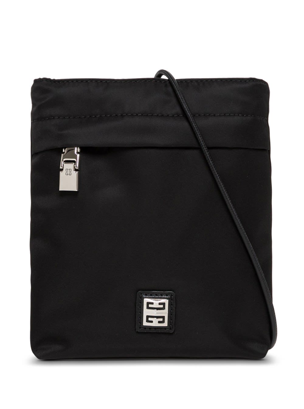 Givenchy Black Nylon Crossbody Bag With Logo