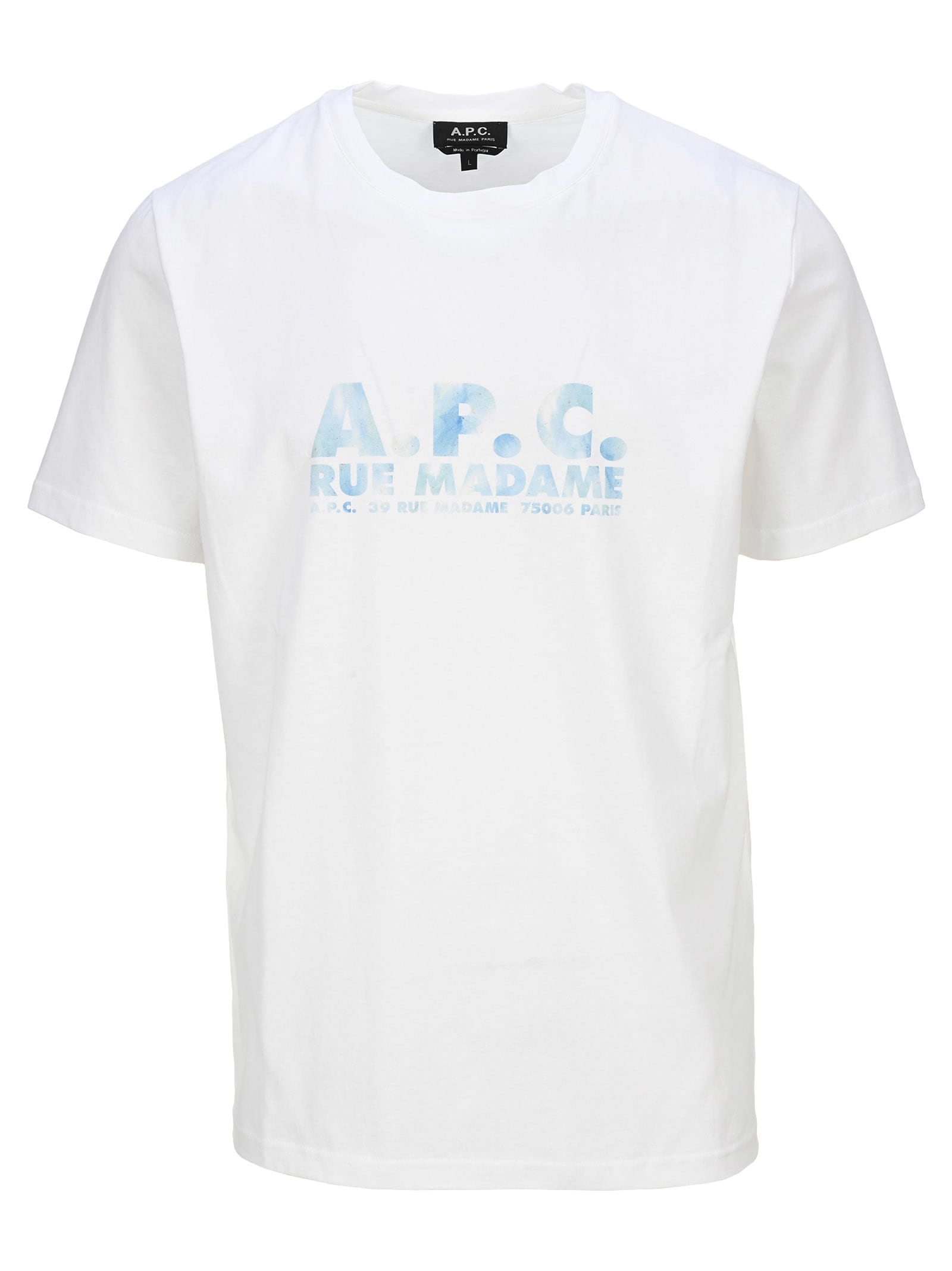 A.p.c. Logo-print Crew Neck T-shirt