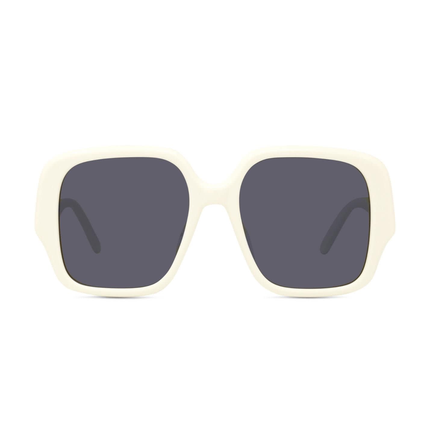 Shop Loewe Sunglasses In Avorio/grigio