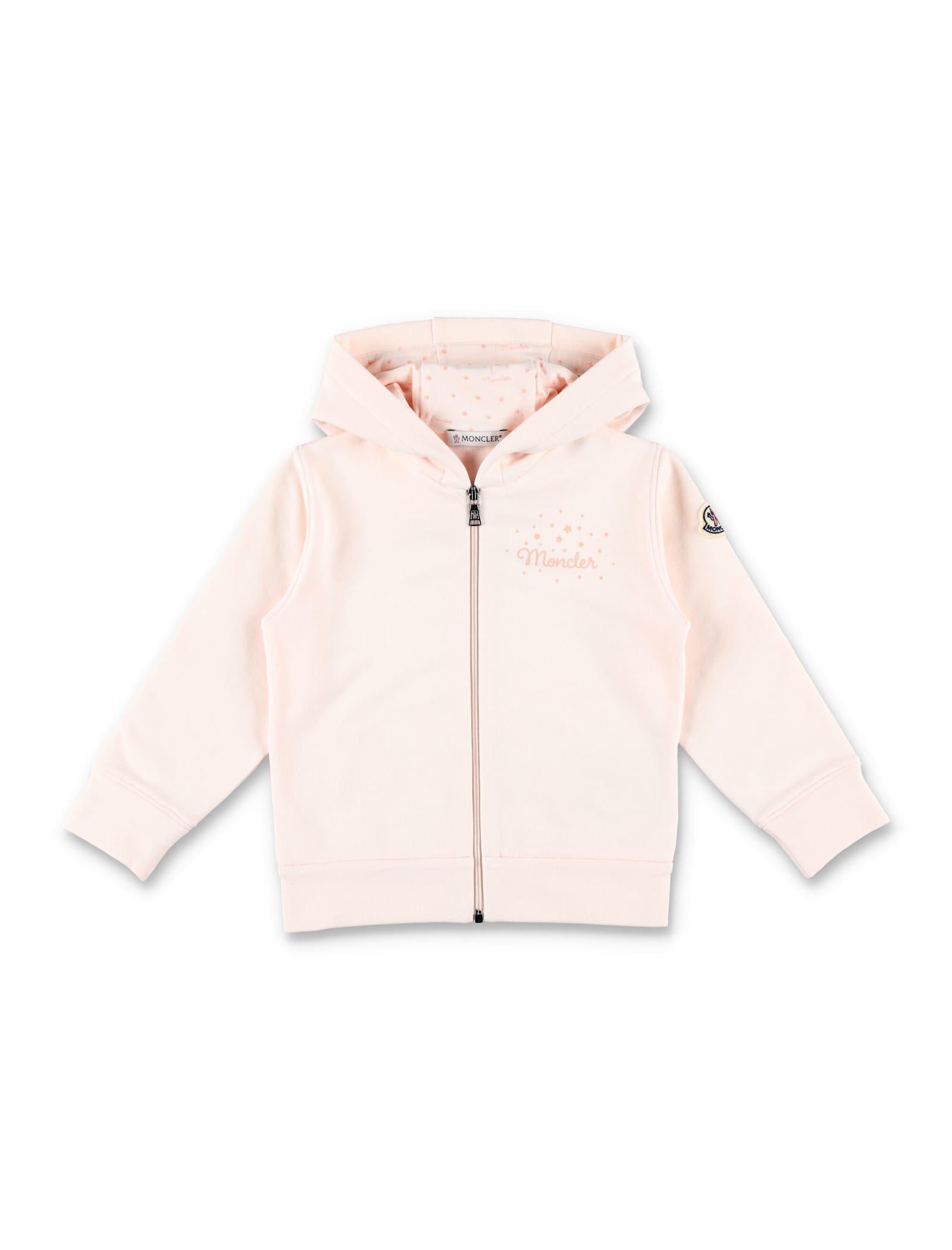 Moncler Kid - Star Print Tracksuit Set In Neutral