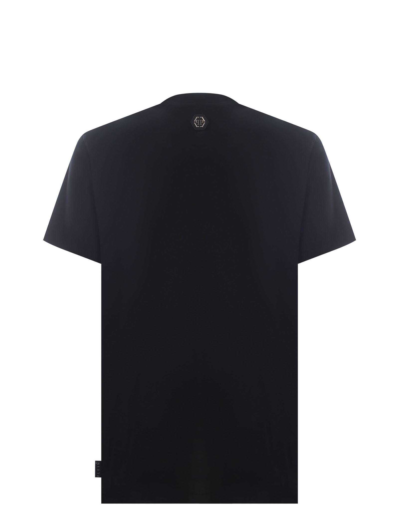 Shop Philipp Plein T-shirt  Made Of Cotton Jersey In Black