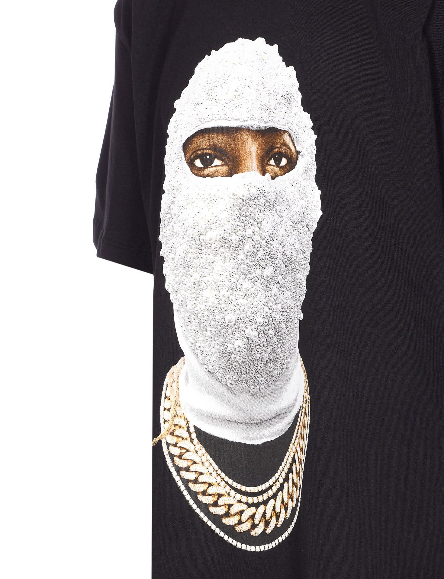 Ih Nom Uh Nit Future Mask Graphic T-shirt And Vest In Black