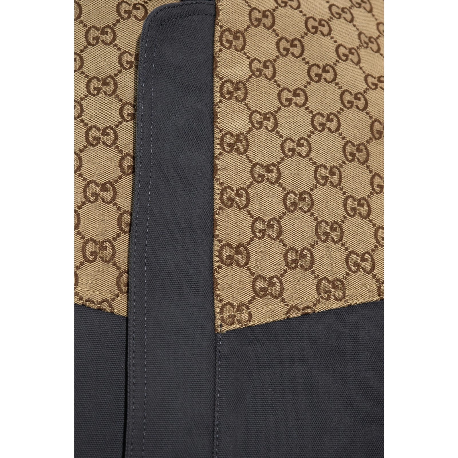 Shop Gucci Monogram Jacket In Gray