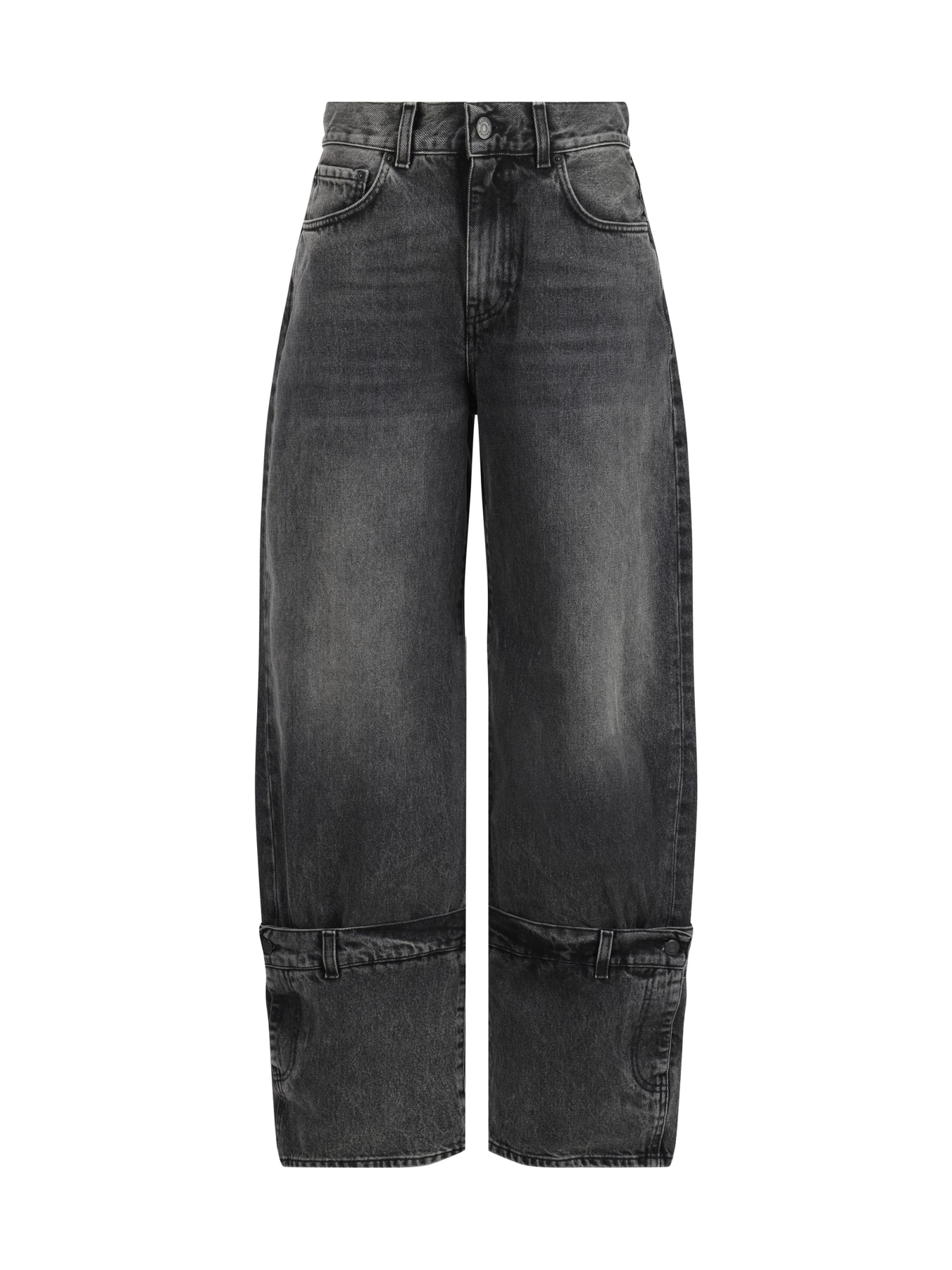 Shop Haikure Hurley Jeans In Medium Black