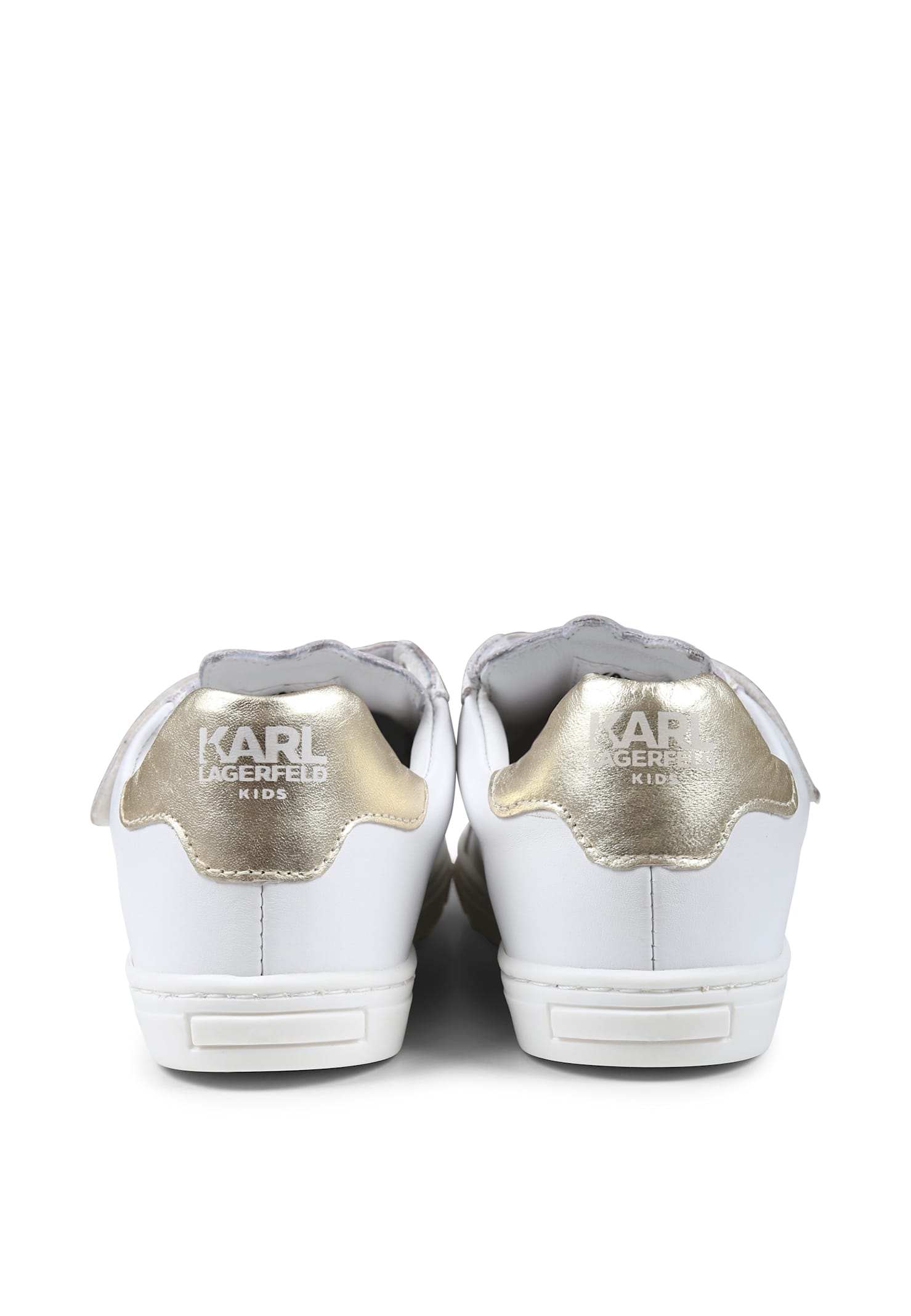 KARL LAGERFELD WHITE SNEAKERS FOR GIRL WITH CHOUPETTE