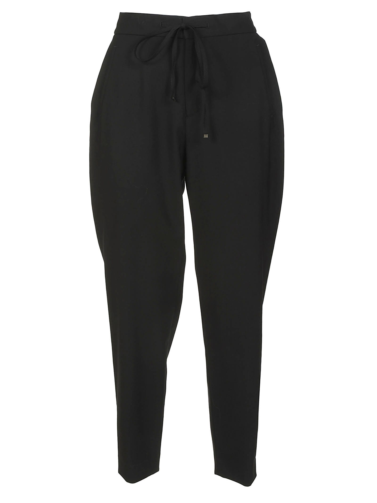 PT01 Tie-waist Cropped Trousers