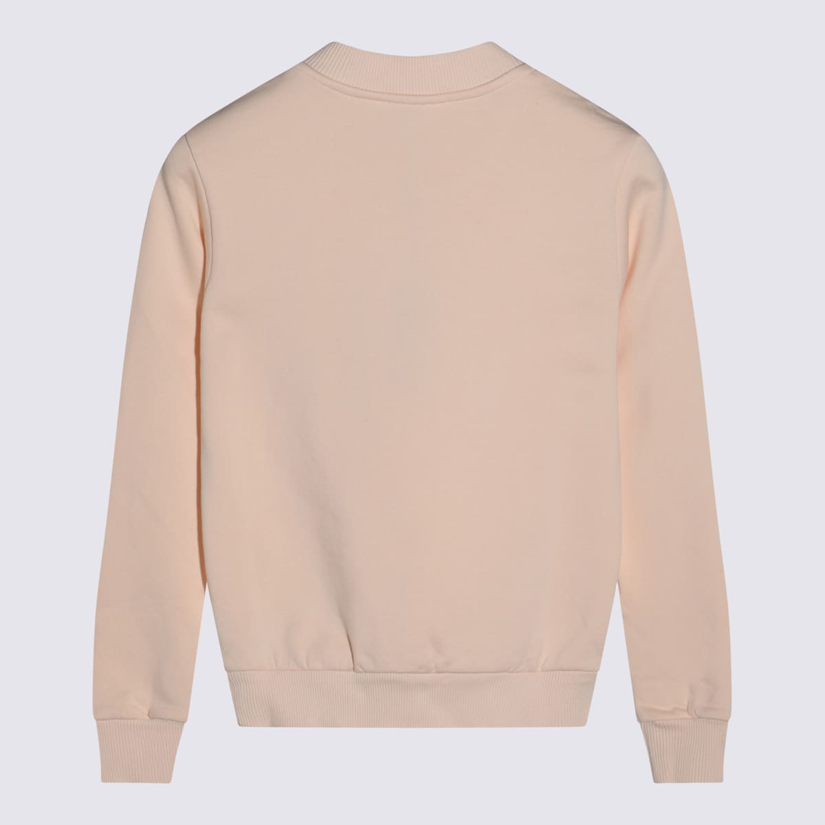Dolce & Gabbana Light Pink Cotton Sweatshirt In Pink