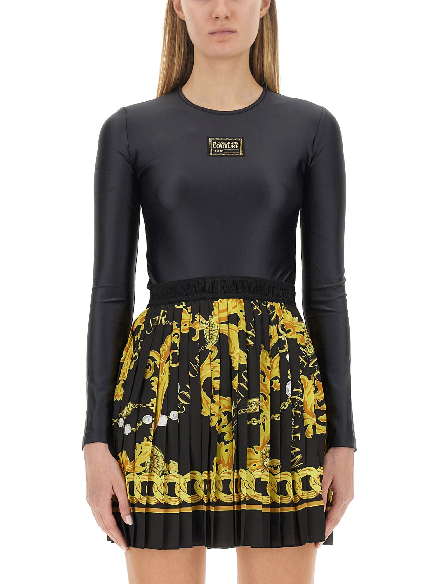 Versace Jeans Couture Body With Logo In 899