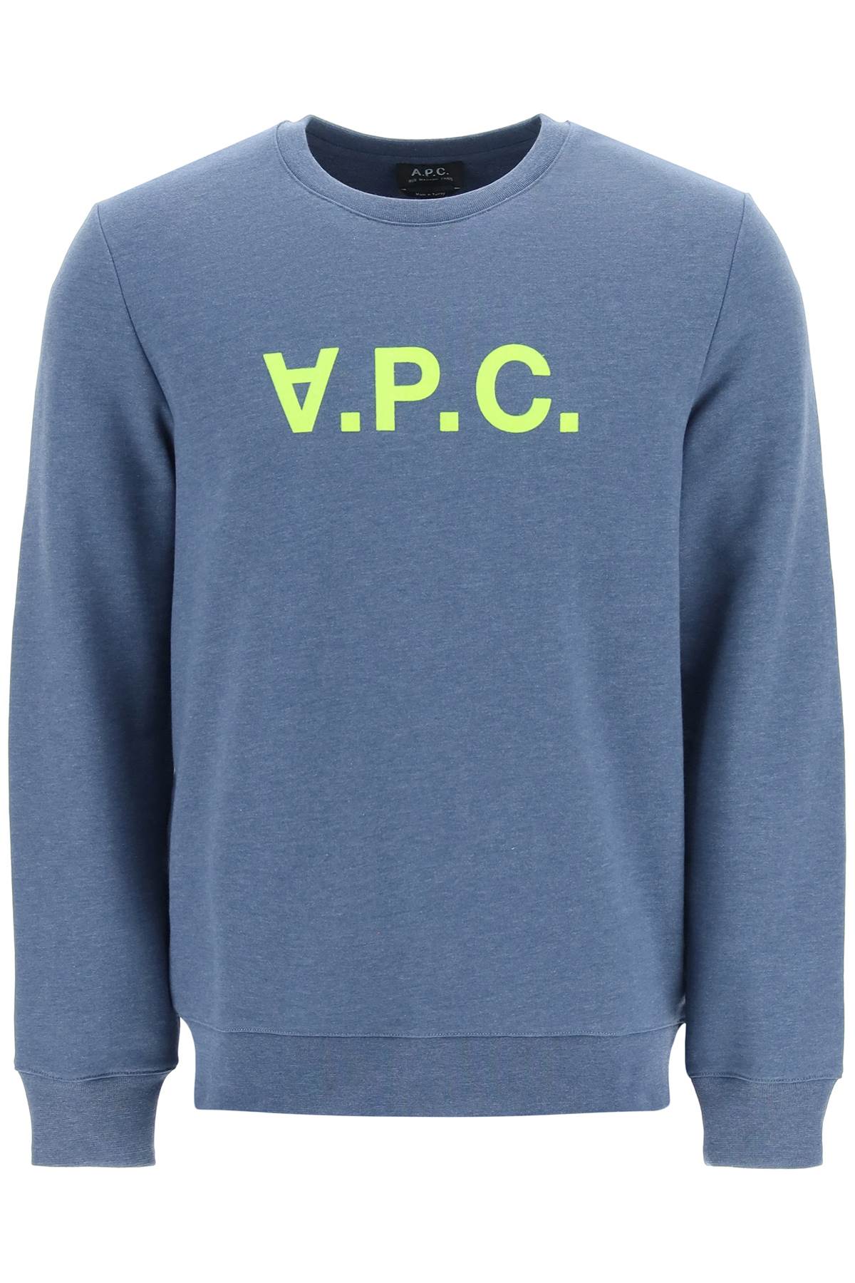 A.P.C. Flocked-logo Sweatshirt
