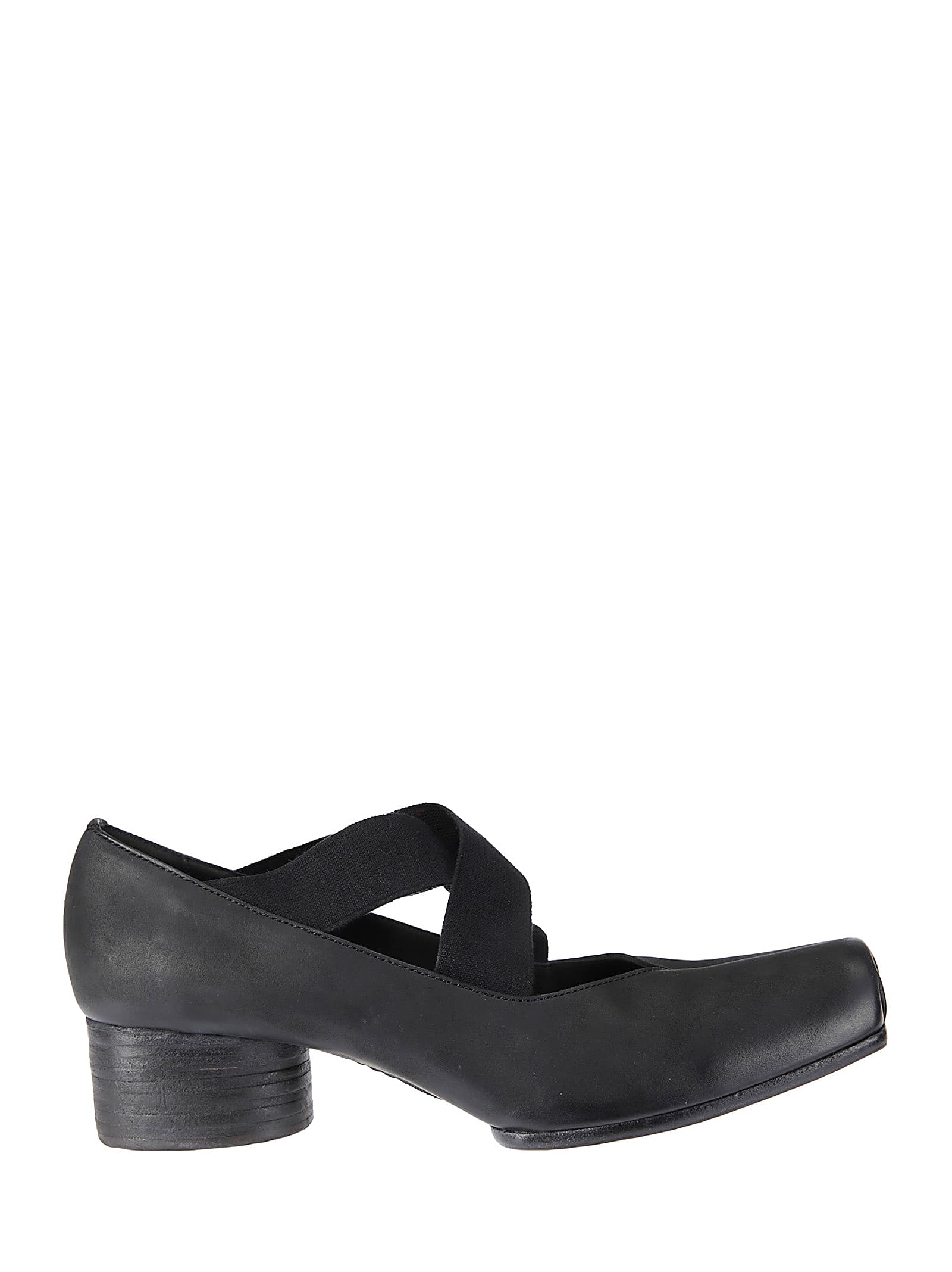 Shop Uma Wang High Ballet Shoes In Black