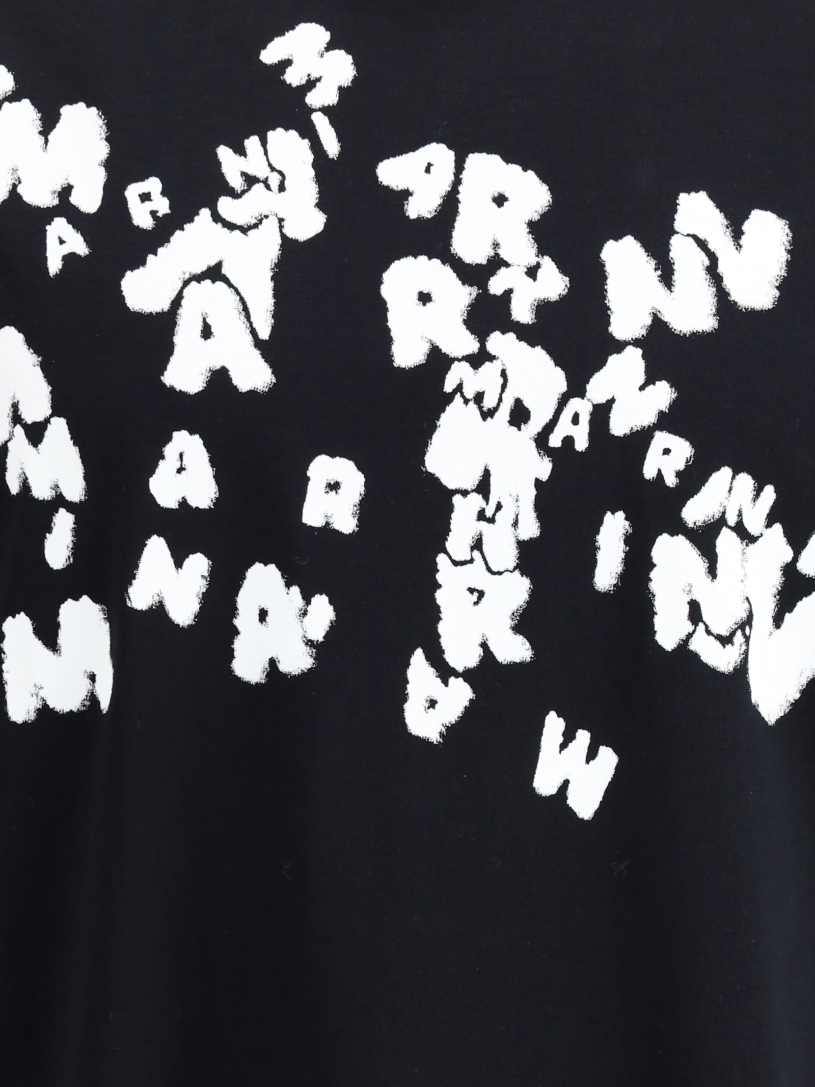 Shop Marni Logoed T-shirt