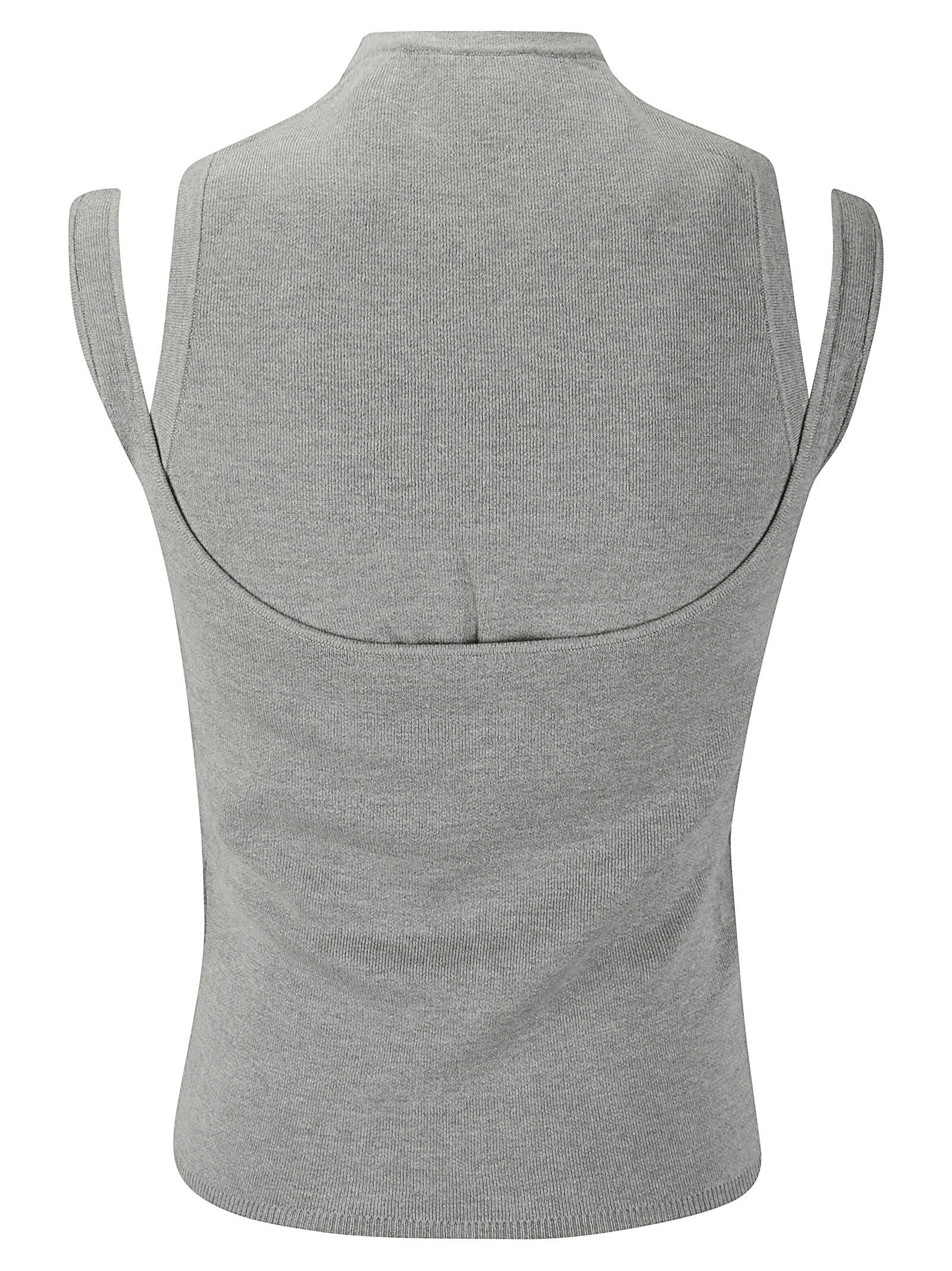 Shop 16arlington Supra Knit Top In Grey