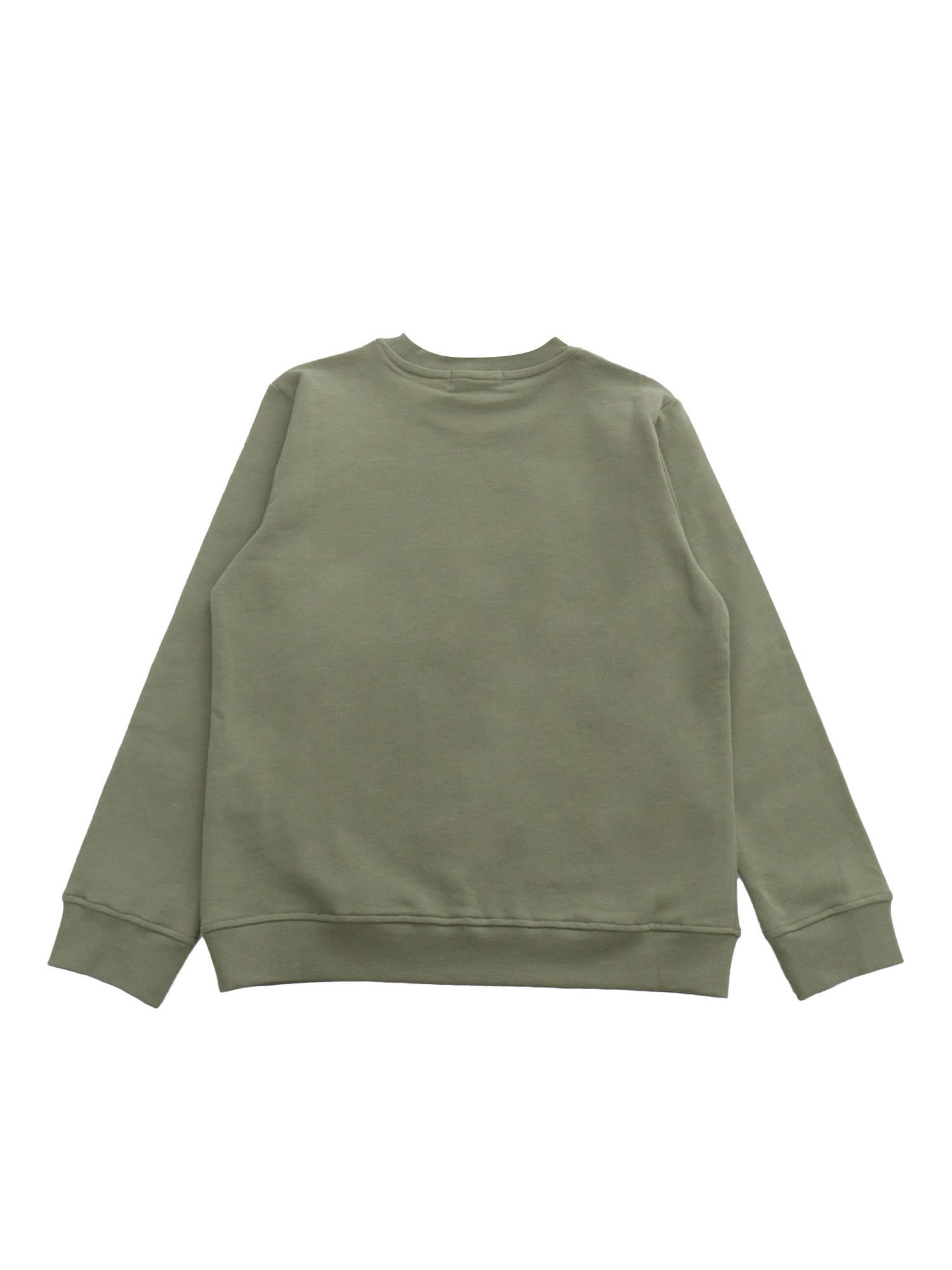 Shop Stella Mccartney Green Military Sweatshirt