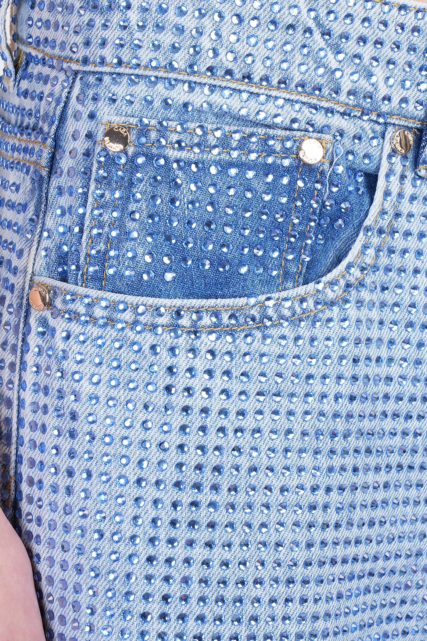 Casablanca Jeans In Blue Denim