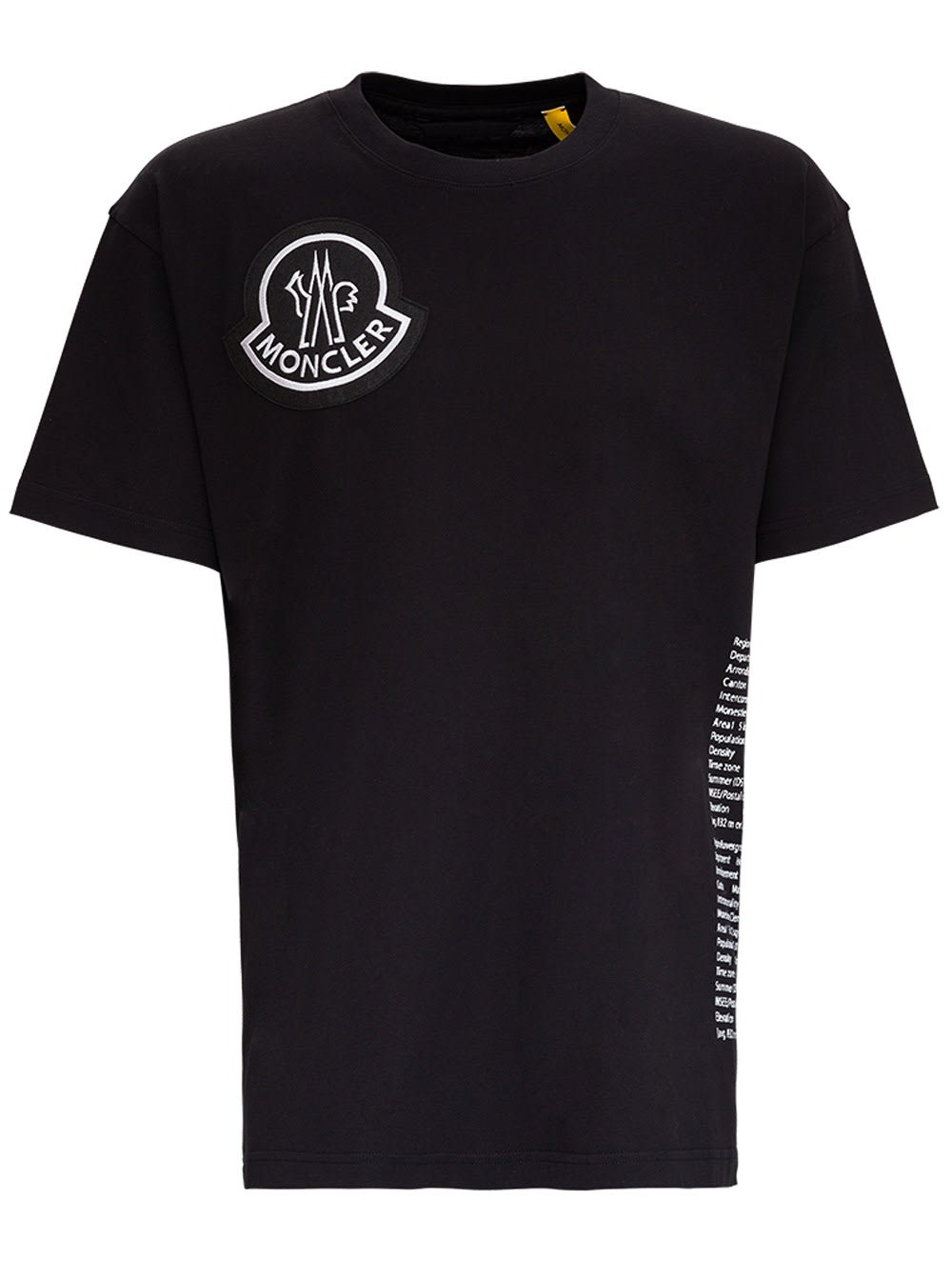 Click to view more detailed imagery on our partner's website Moncler Lettering Tee By 1952 In Black