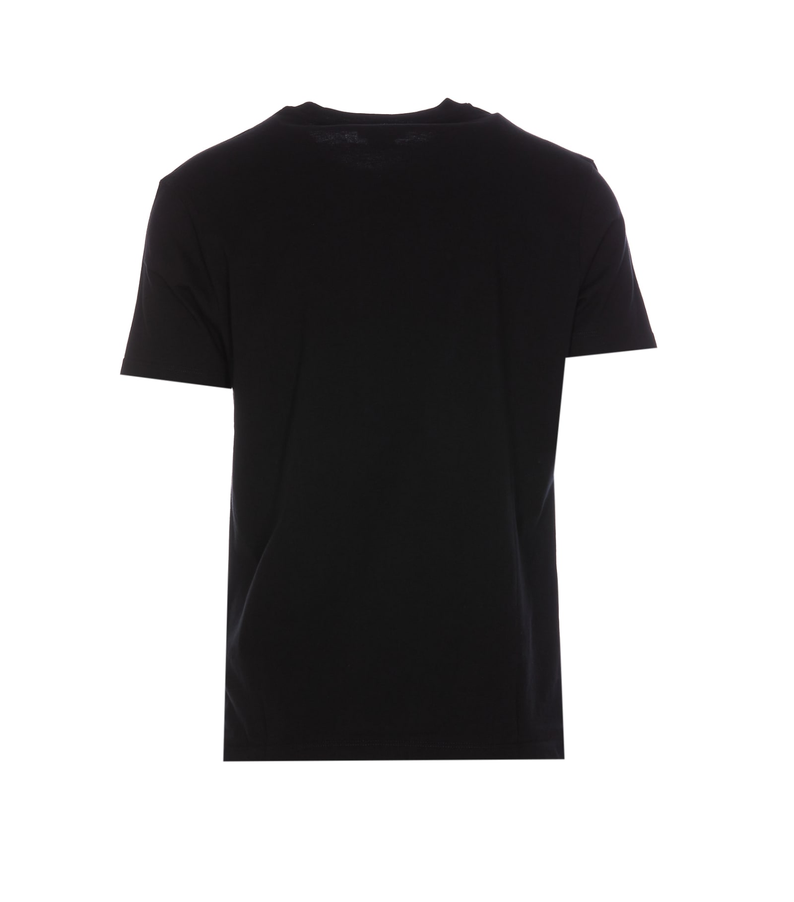 Shop Versace Medusa T-shirt In Black