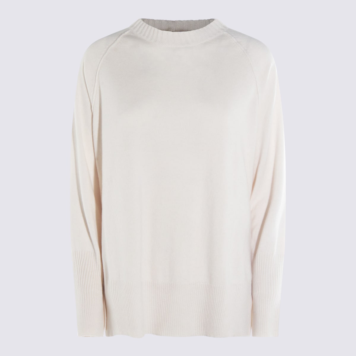 Antonelli Light Beige Wool Publio Cornelio Knitwear In White