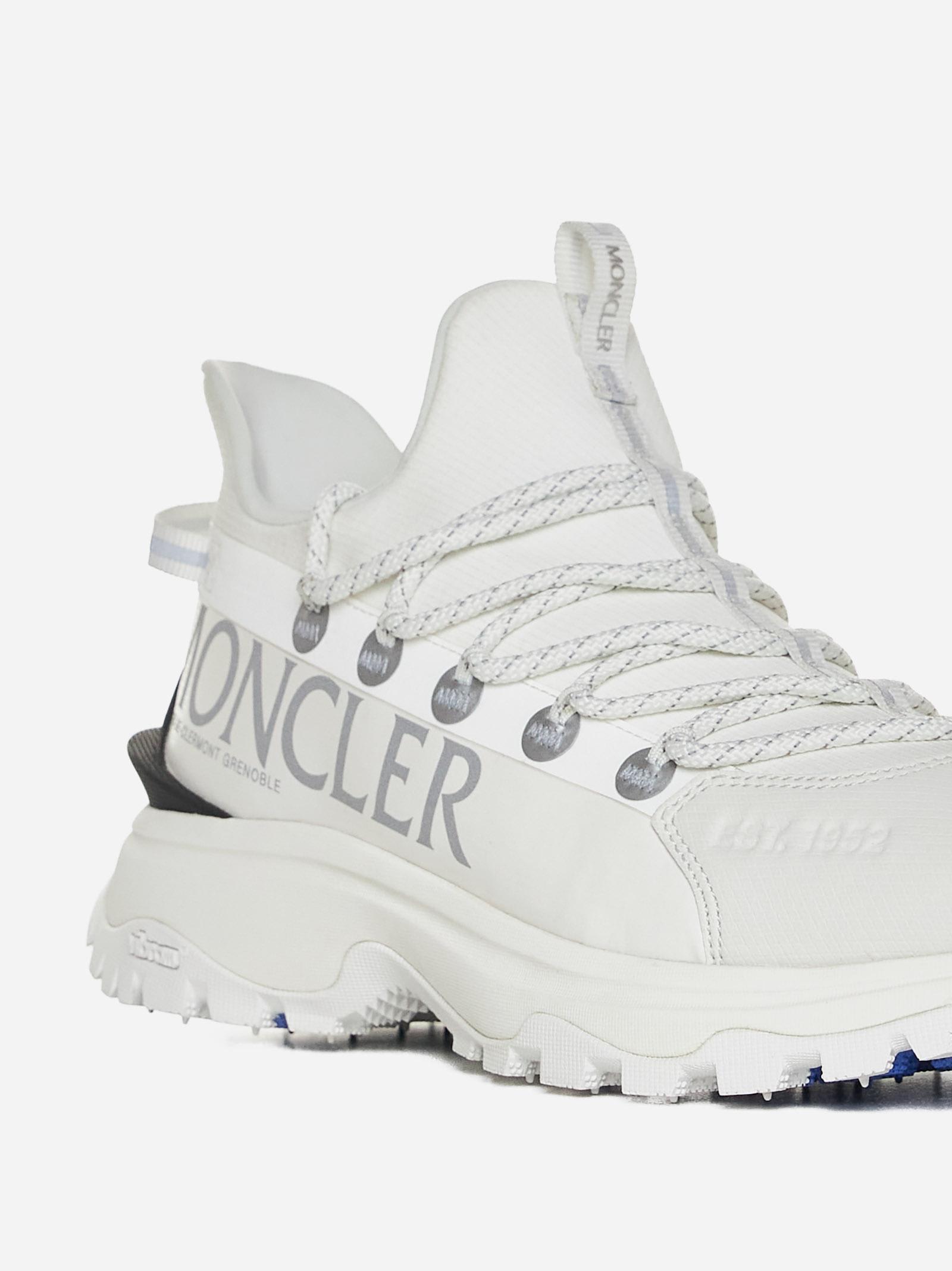 Shop Moncler Trailgrip Lite 2 Ripstop Sneakers In White