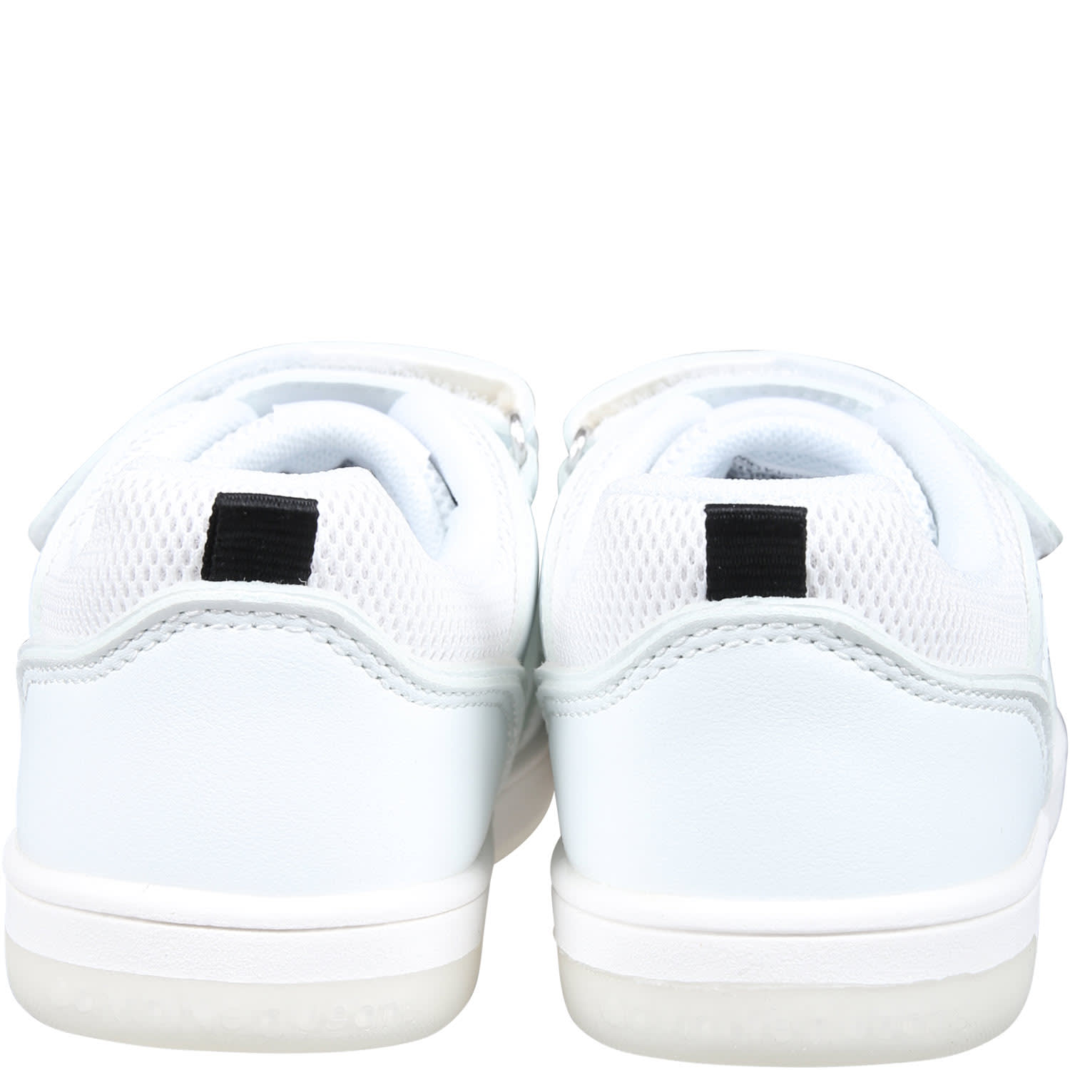 Shop Calvin Klein White Sneakers For Kids With Logo