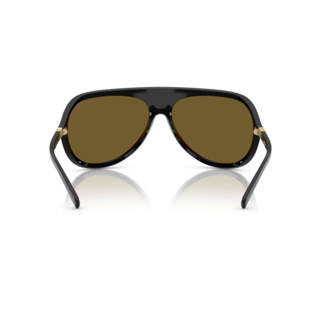 Miu Miu Runway Oversized Aviator Sunglasses In 1ab01t