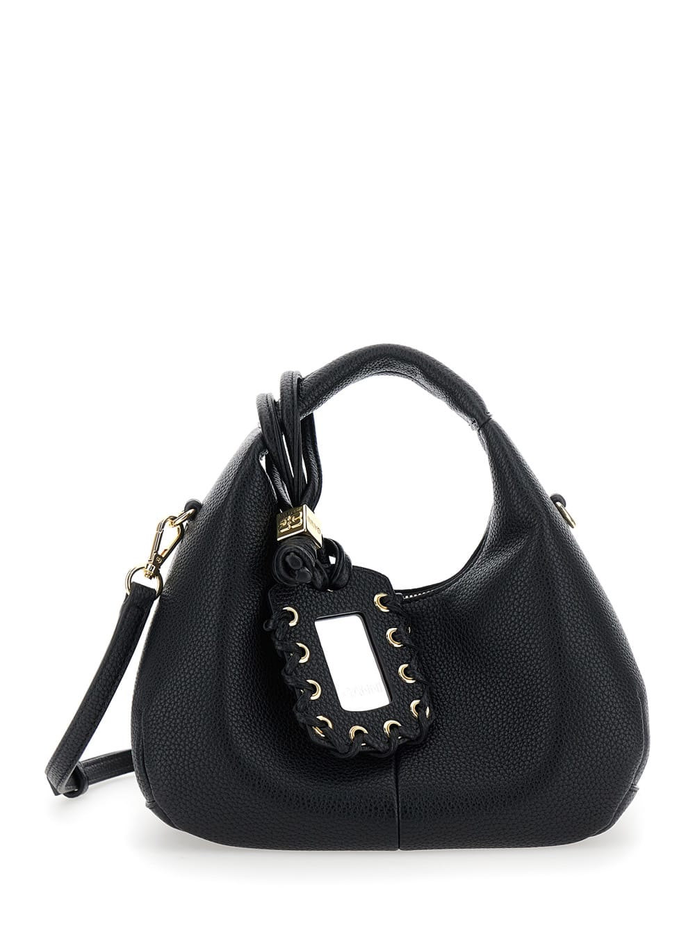 Ganni Hobo Mini Grained