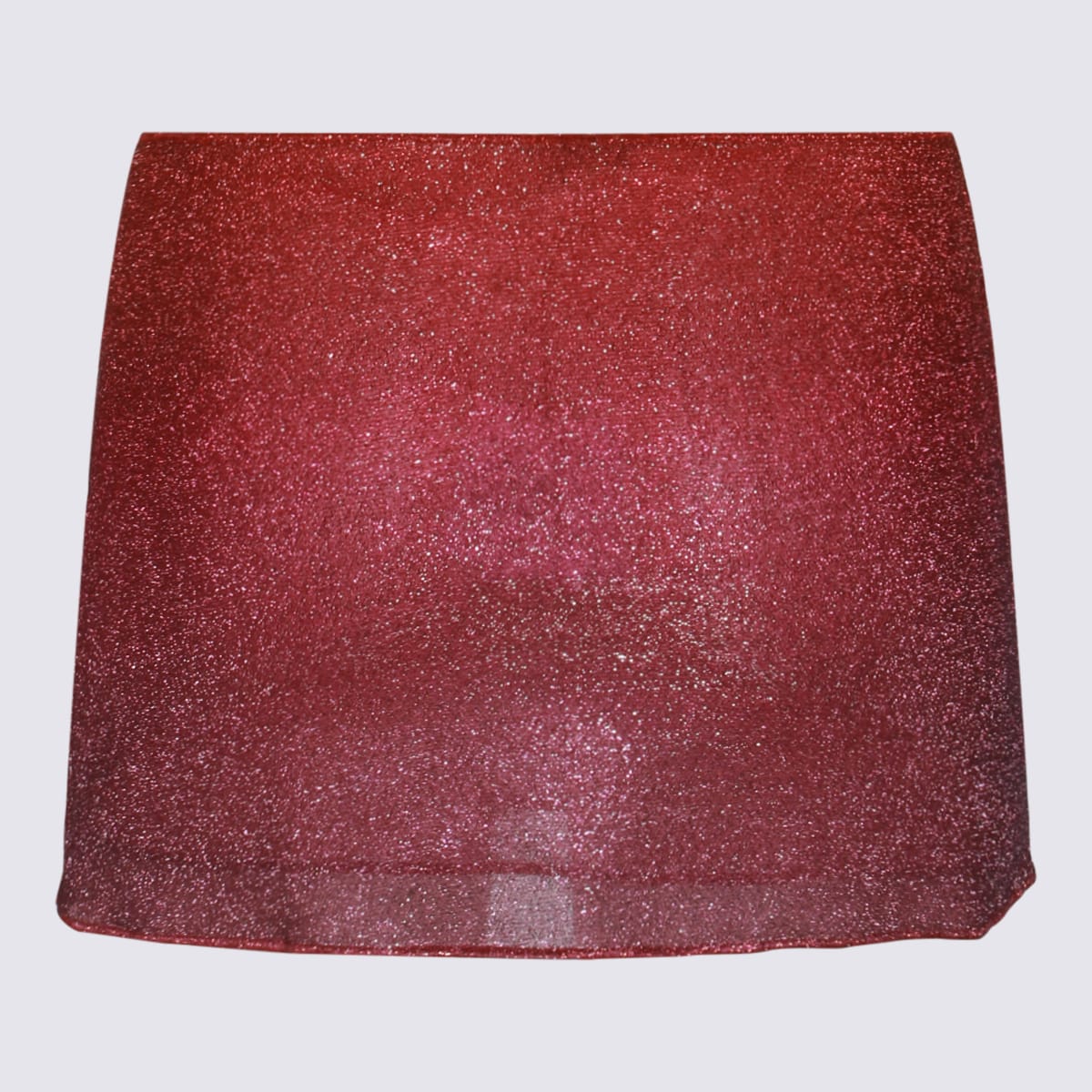 Shop Oseree Red Skirt In Sunset
