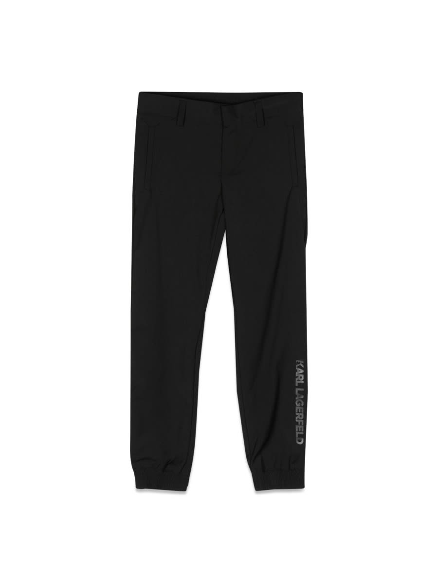 Karl Lagerfeld Formal Pants In Black