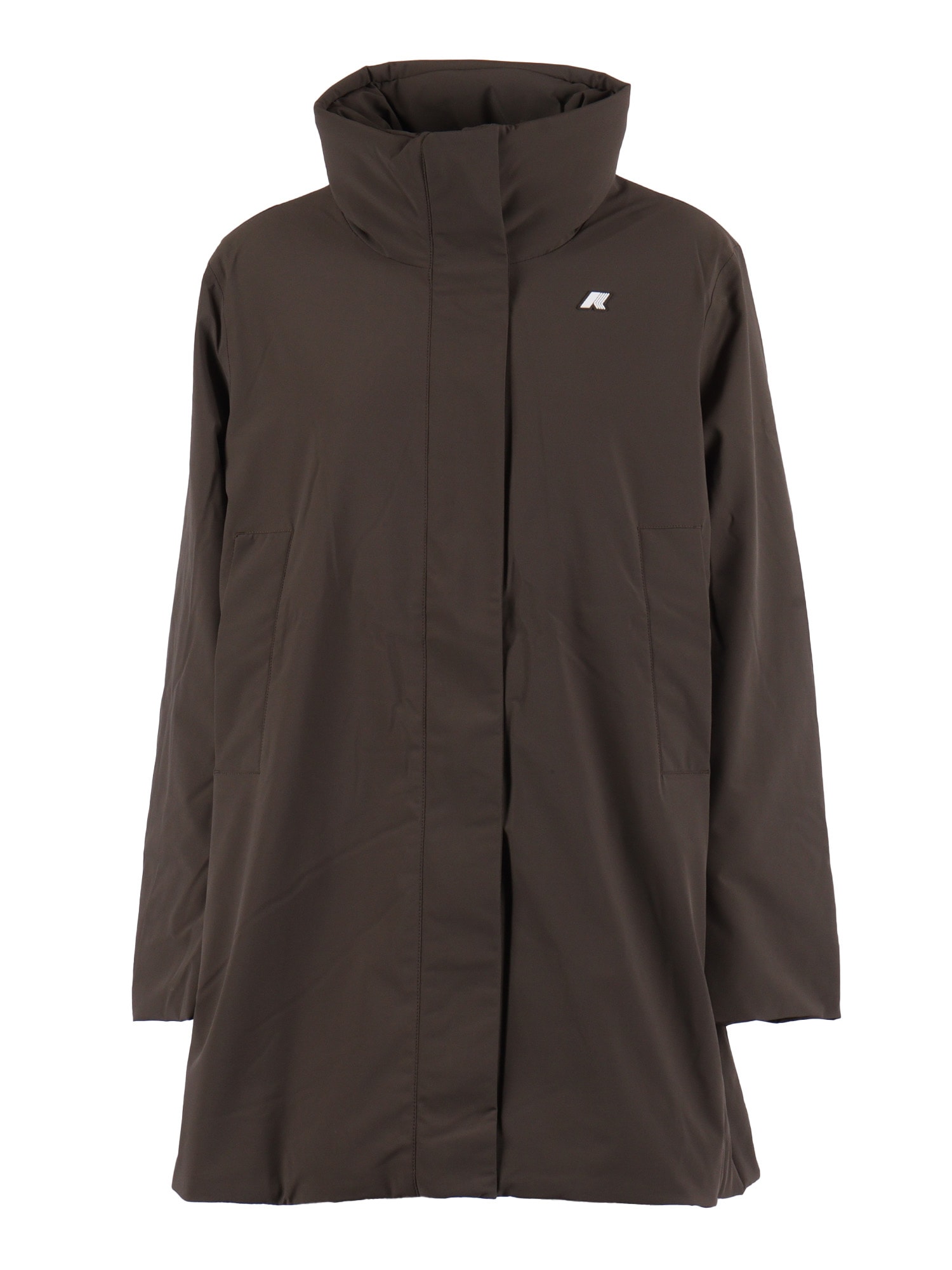 K-way Marla St Warm Down Jacket In Brown