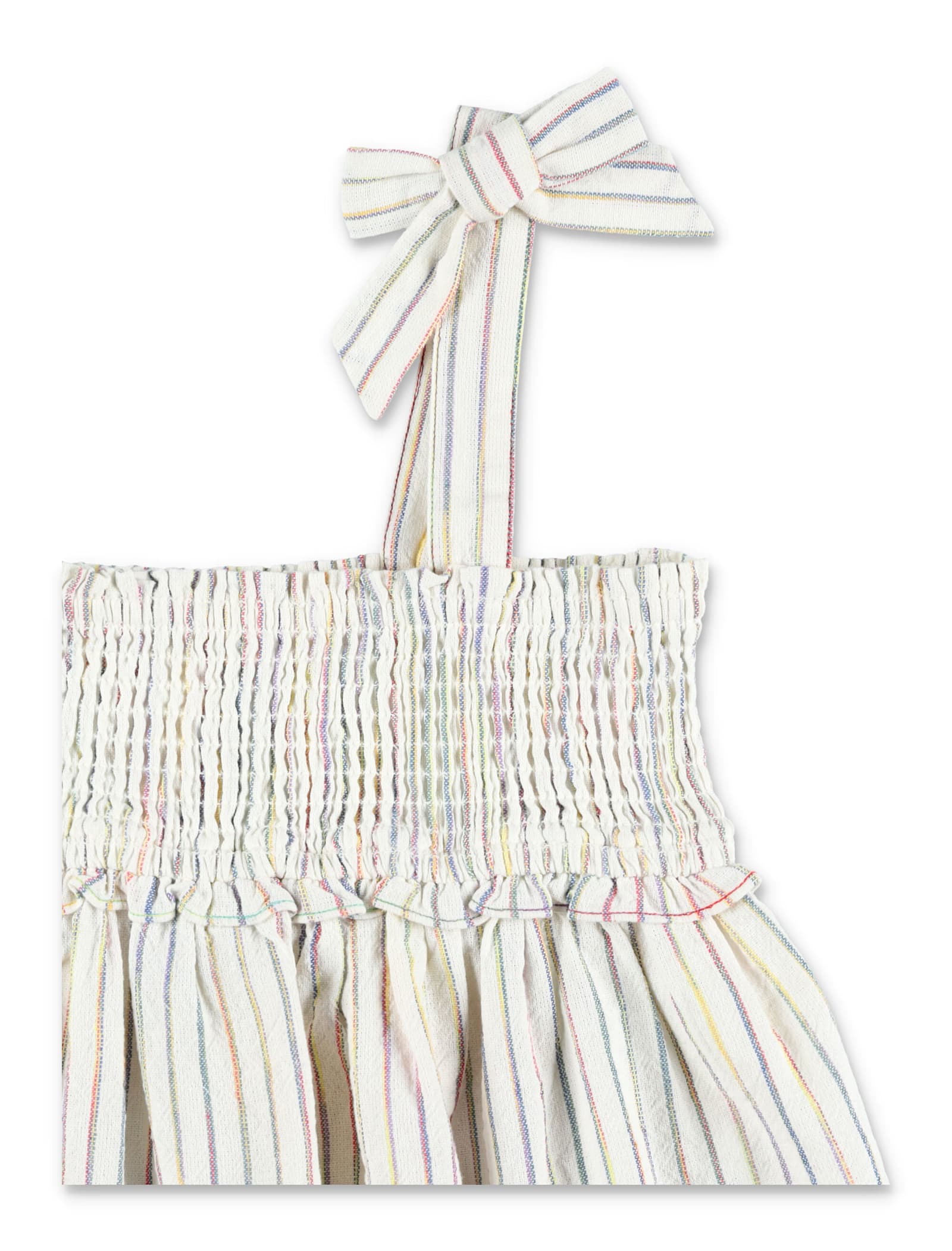 Zimmermann Rhiannon Kids Denim Top In White