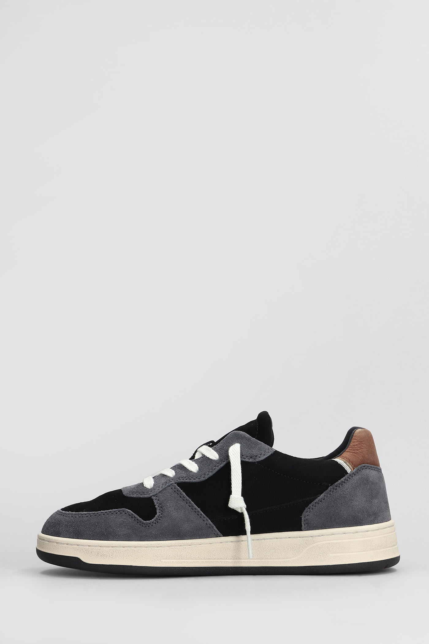 Shop Date Court 2.0 Sneakers In Black Suede