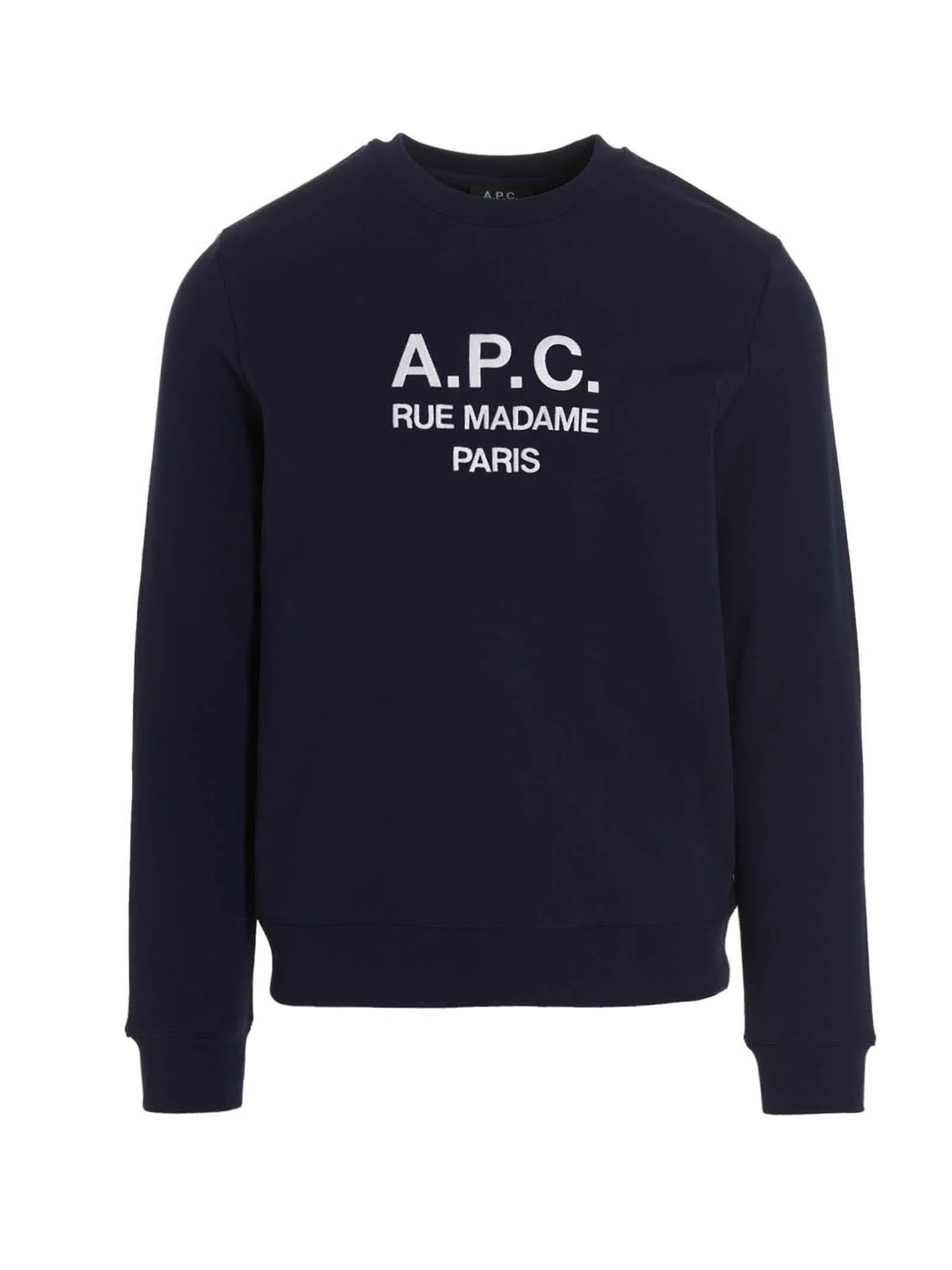 Shop Apc Uffuffs Sweatshirt In Blue