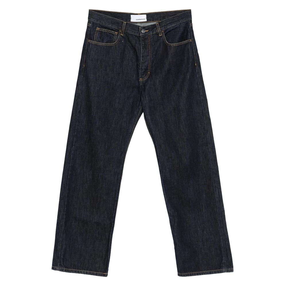 Costumein Button-fly Five-pocket Jeans In Blue