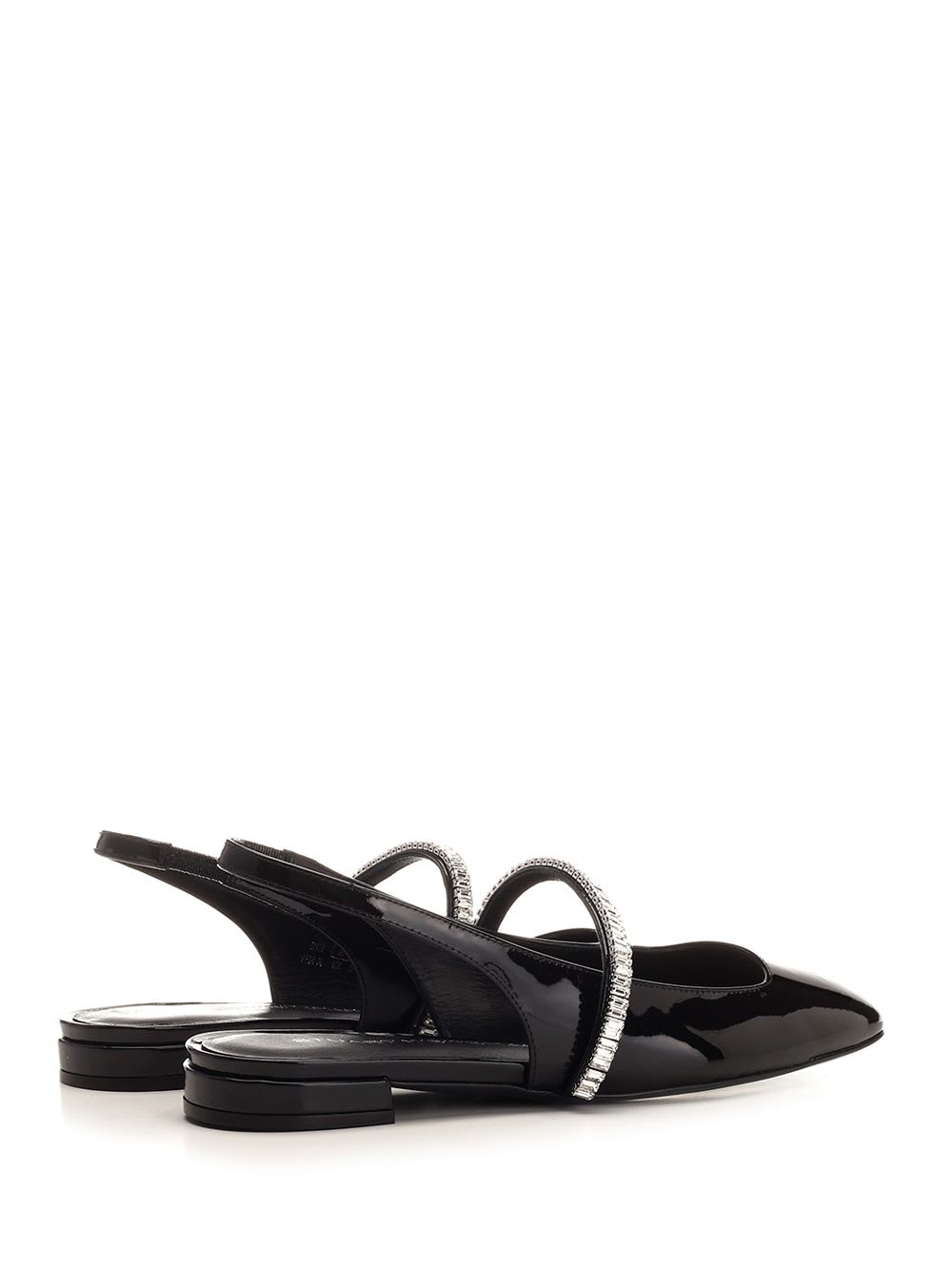 Shop Stuart Weitzman Stefanie Slingback In Black