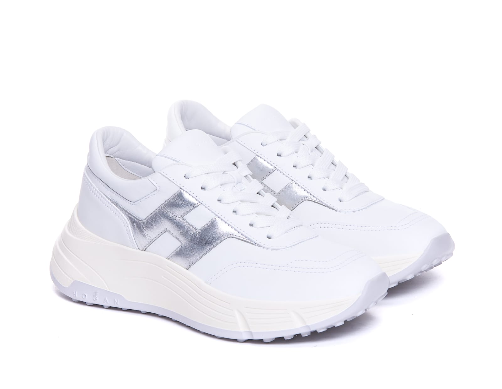 Hogan Sneakers Light And Natural In White