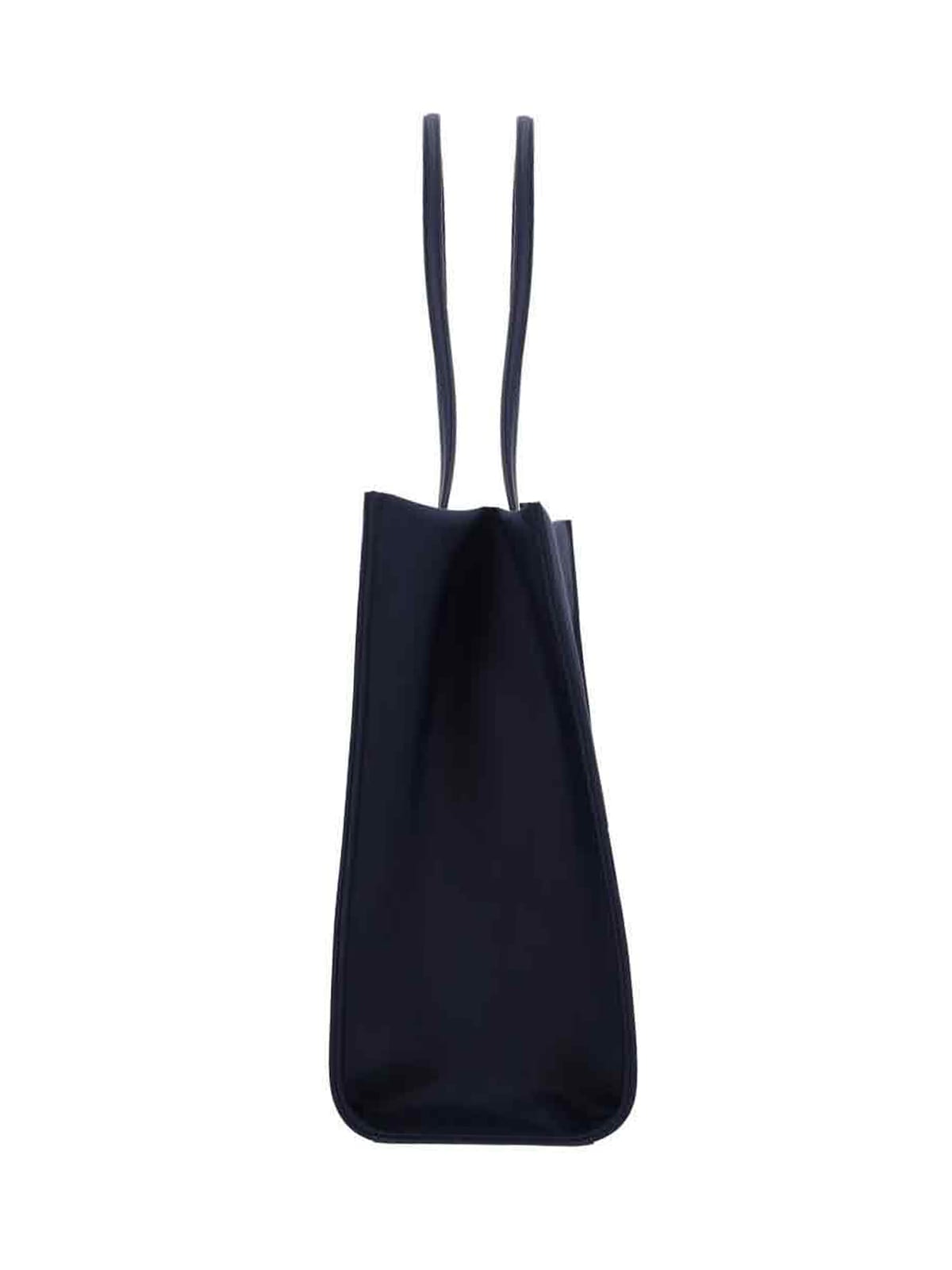 Tory Burch Ella Large Tote Bag In Blue