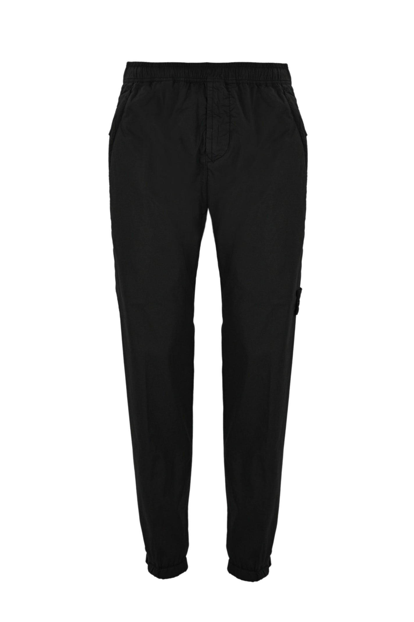 STONE ISLAND FATIGUE TROUSERS IN COTTON CANVAS 30503 