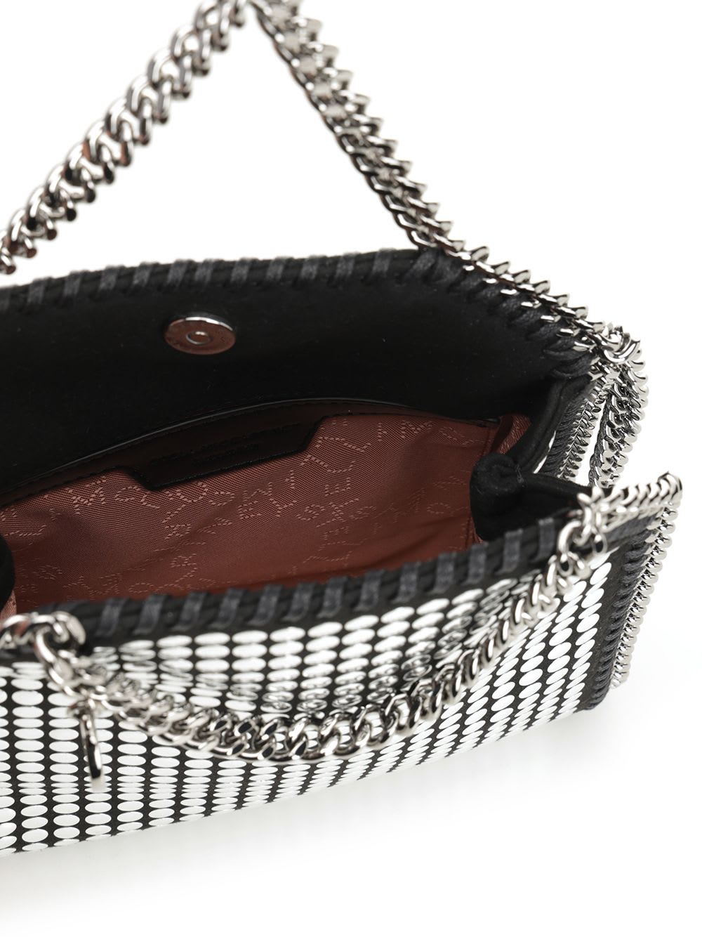 Stella Mccartney Falabella Tiny Tote Bag In Black