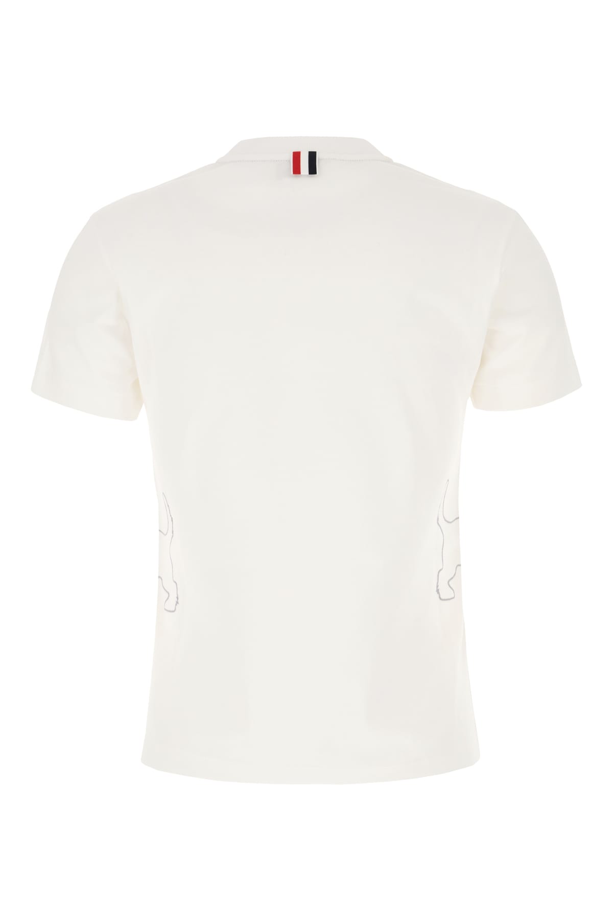 Shop Thom Browne White Cotton T-shirt