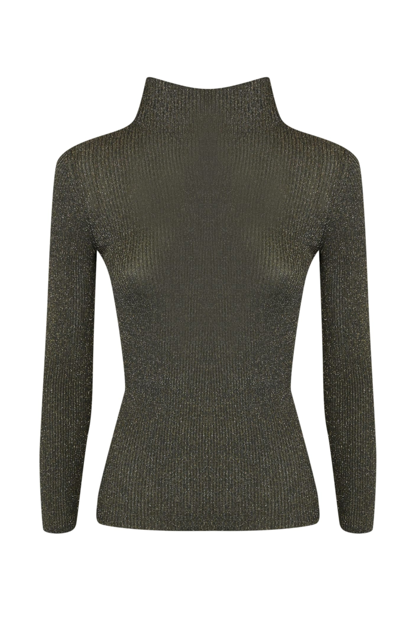 Lurex Turtleneck Sweater