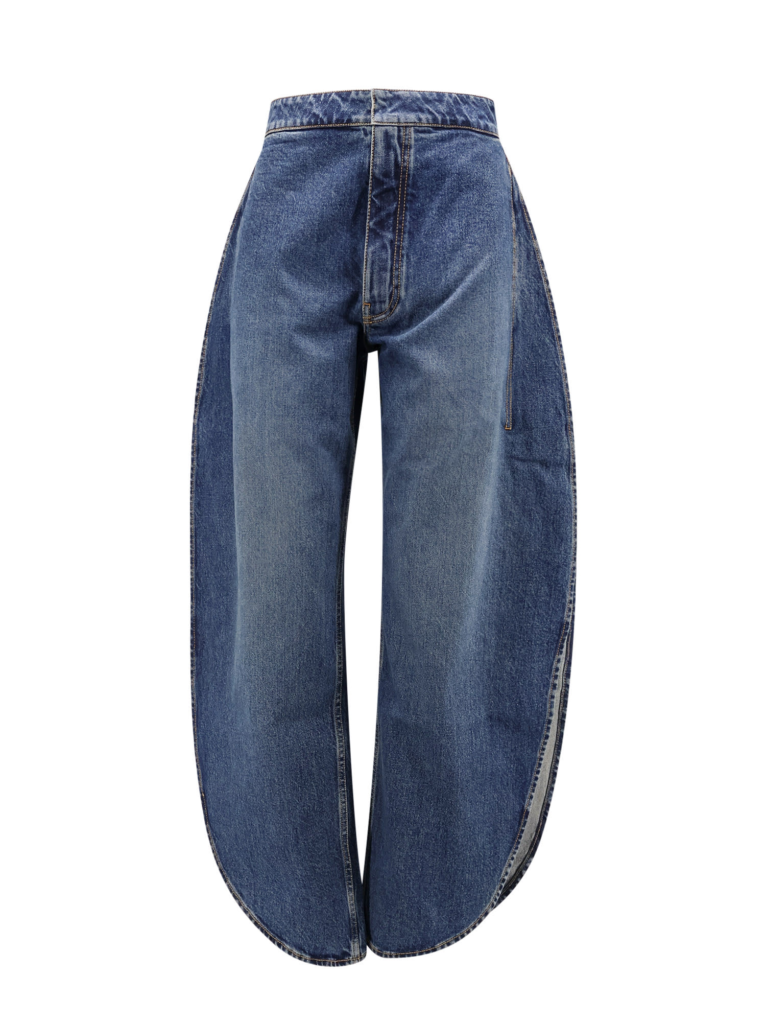 Shop Alaïa Jeans In Blue