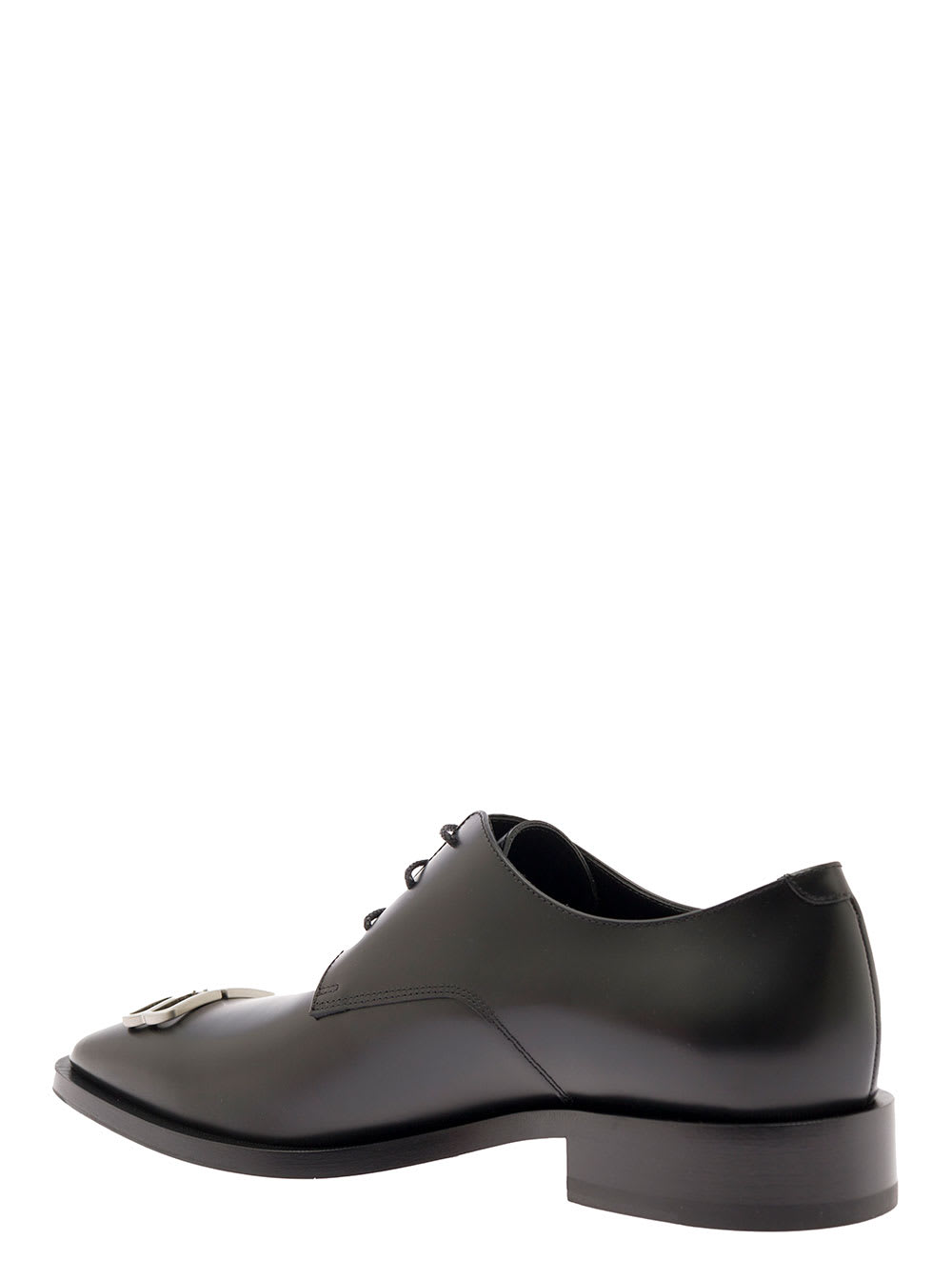 BALENCIAGA BB Leather Derby Shoes | endource