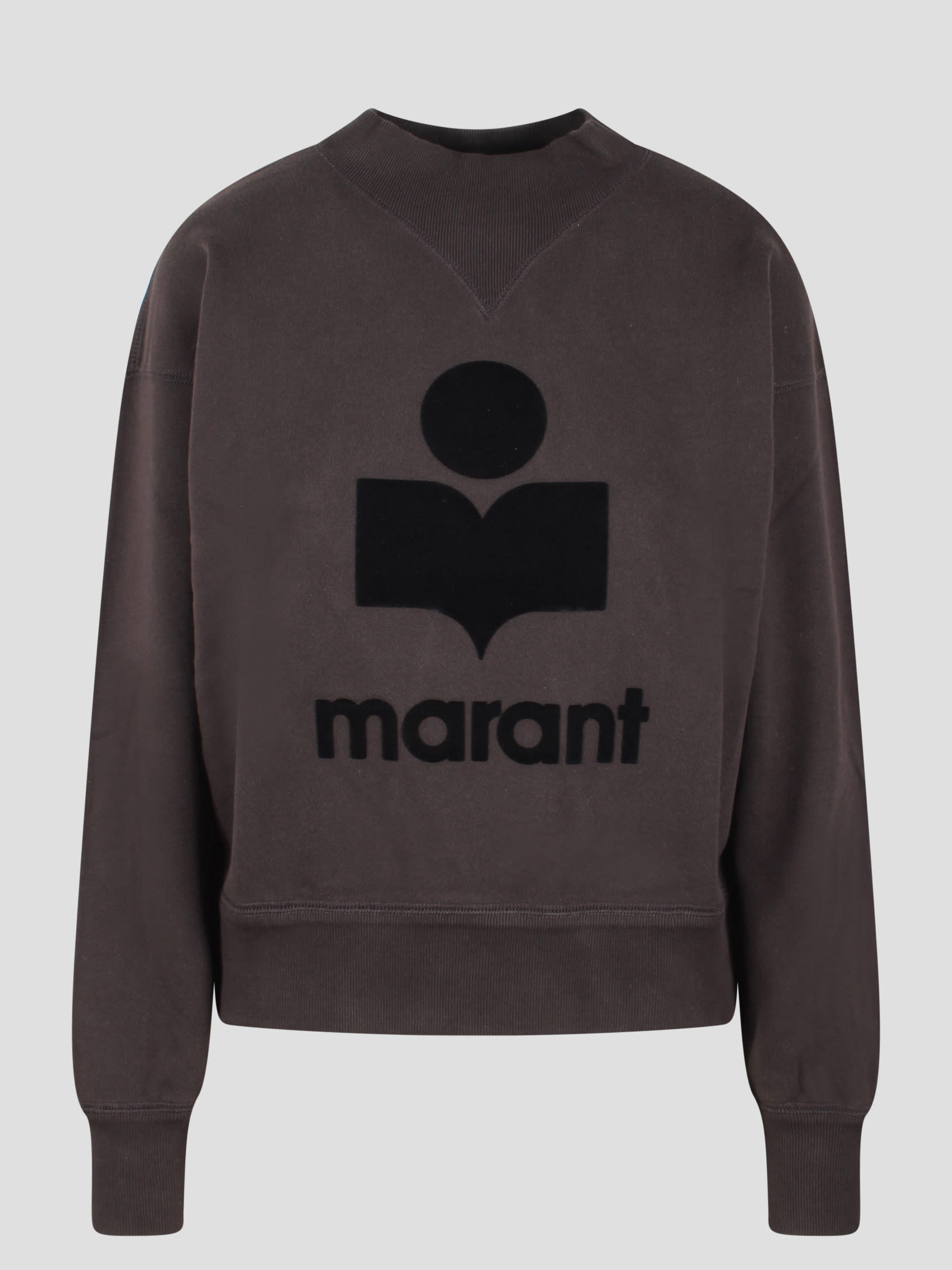 Shop Marant Etoile Moby Sweatshirt In Black