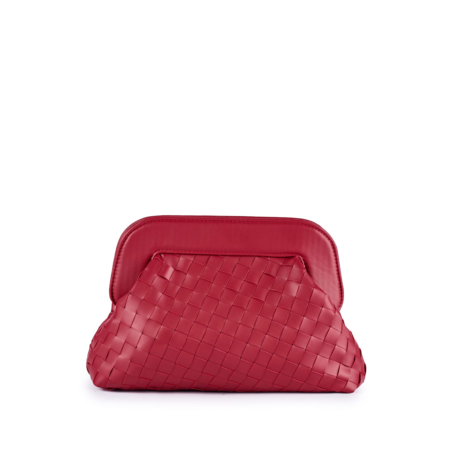 Viamailbag Denis Plot Clutch In Rosso