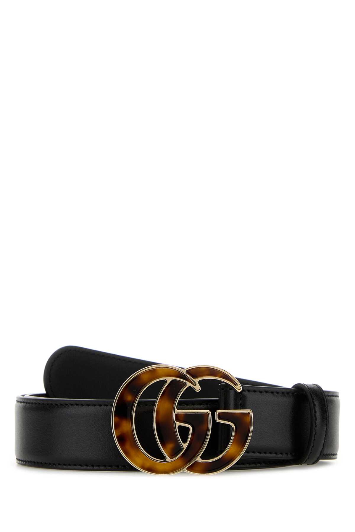 Black Leather Belt