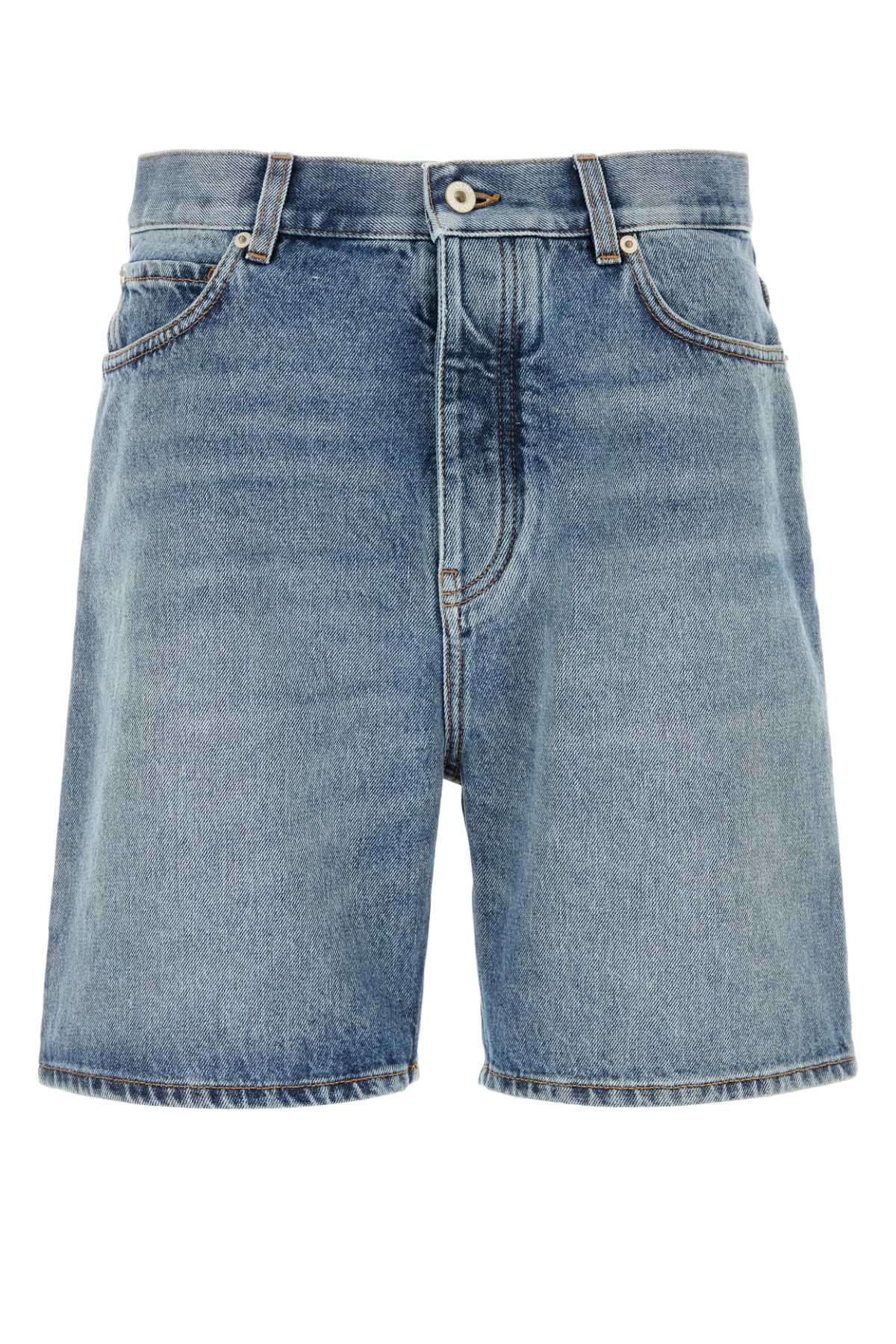 Denim Bermuda Shorts