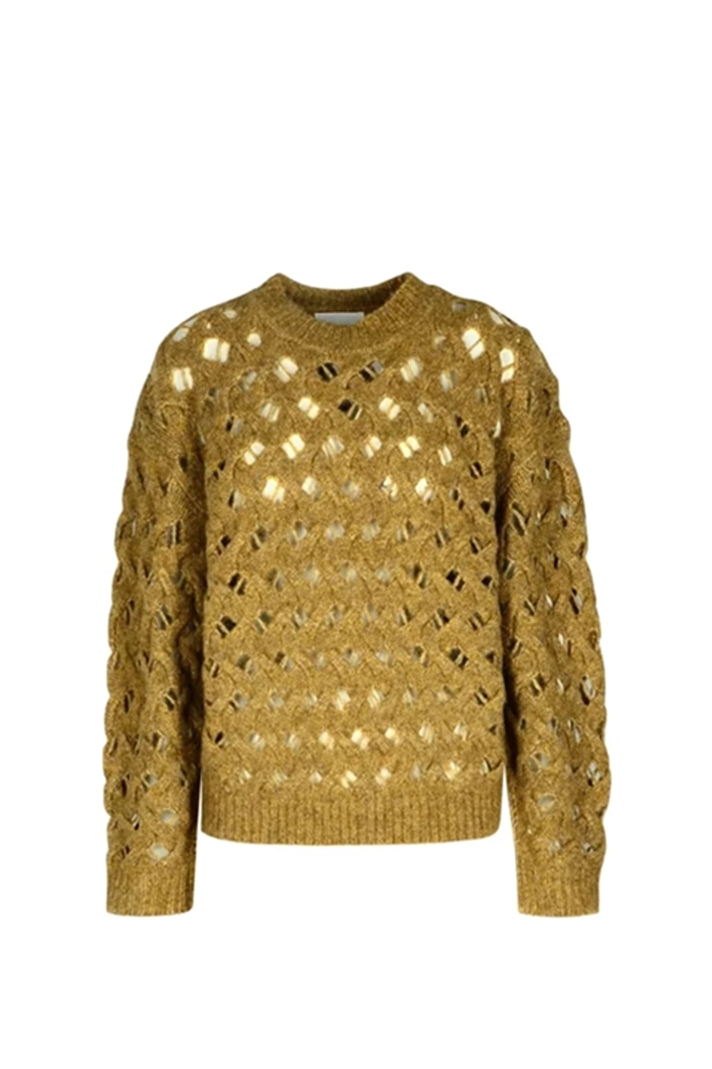 Shop Marant Etoile Aurelia Ga Maglia In Yellow