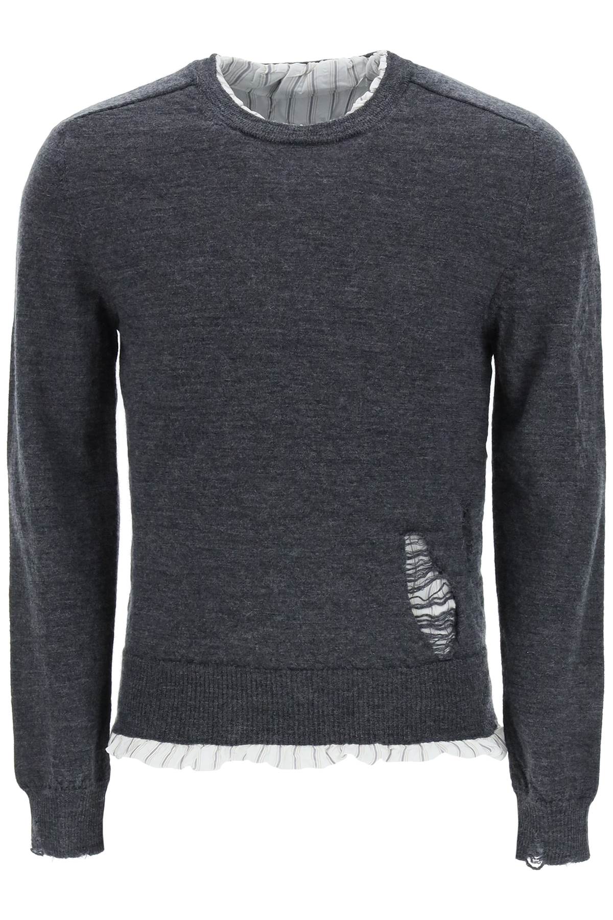 Maison Margiela anonymity Of The Lining Wool Sweater